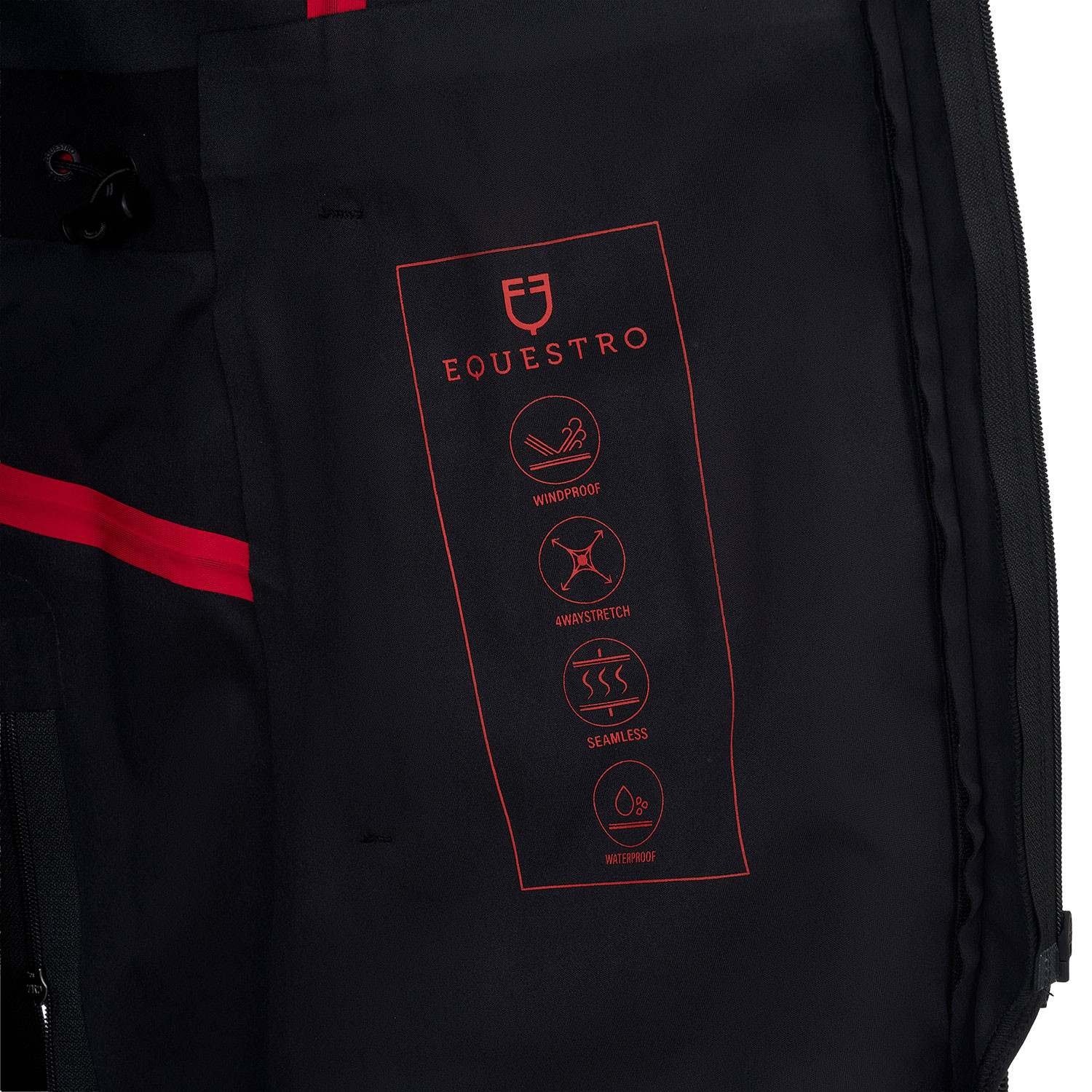 Ridertechnology Damen-Shelljacke wasserdicht lang