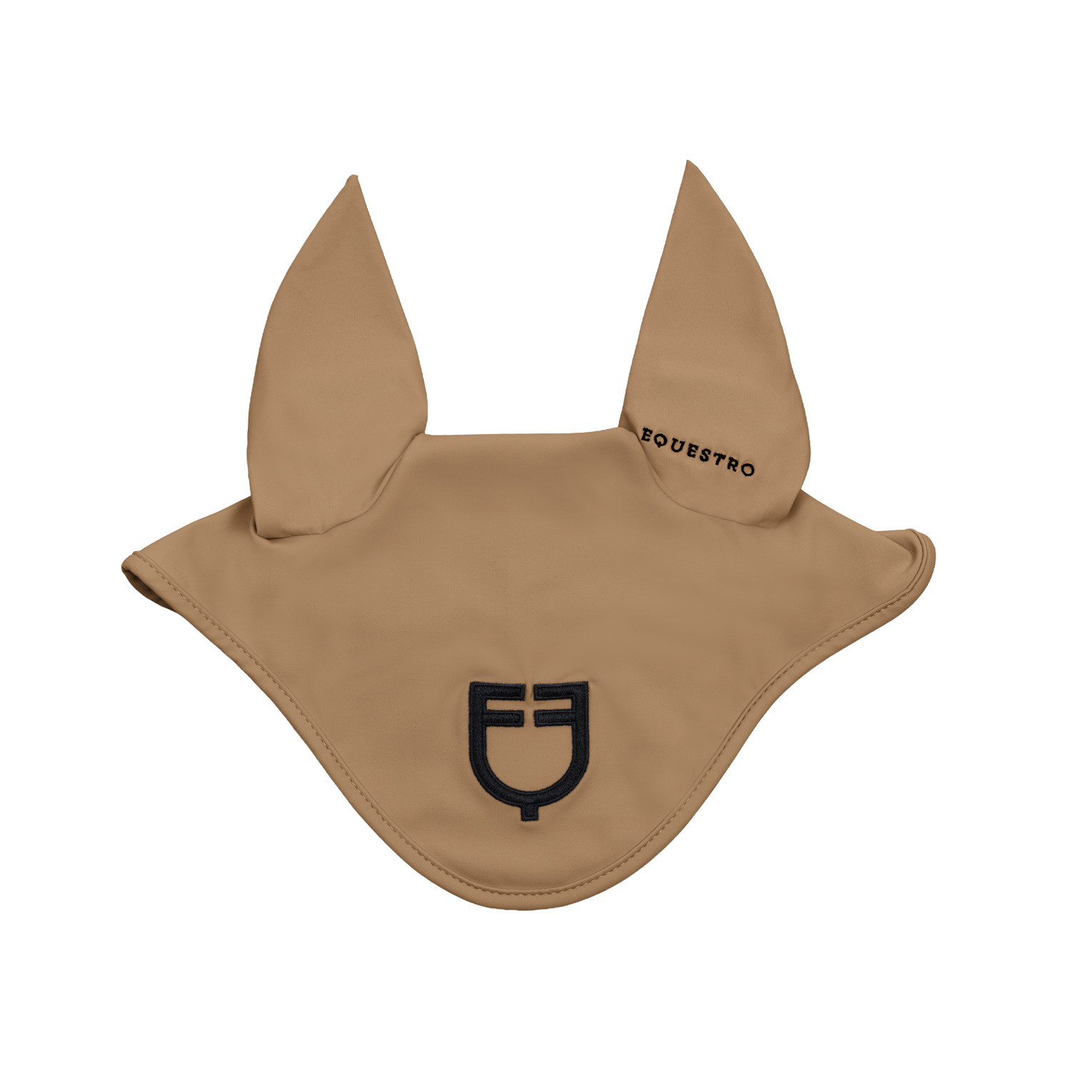 Fliegenhaube aus Funktionsgewebe mit kontrastierendem Logo