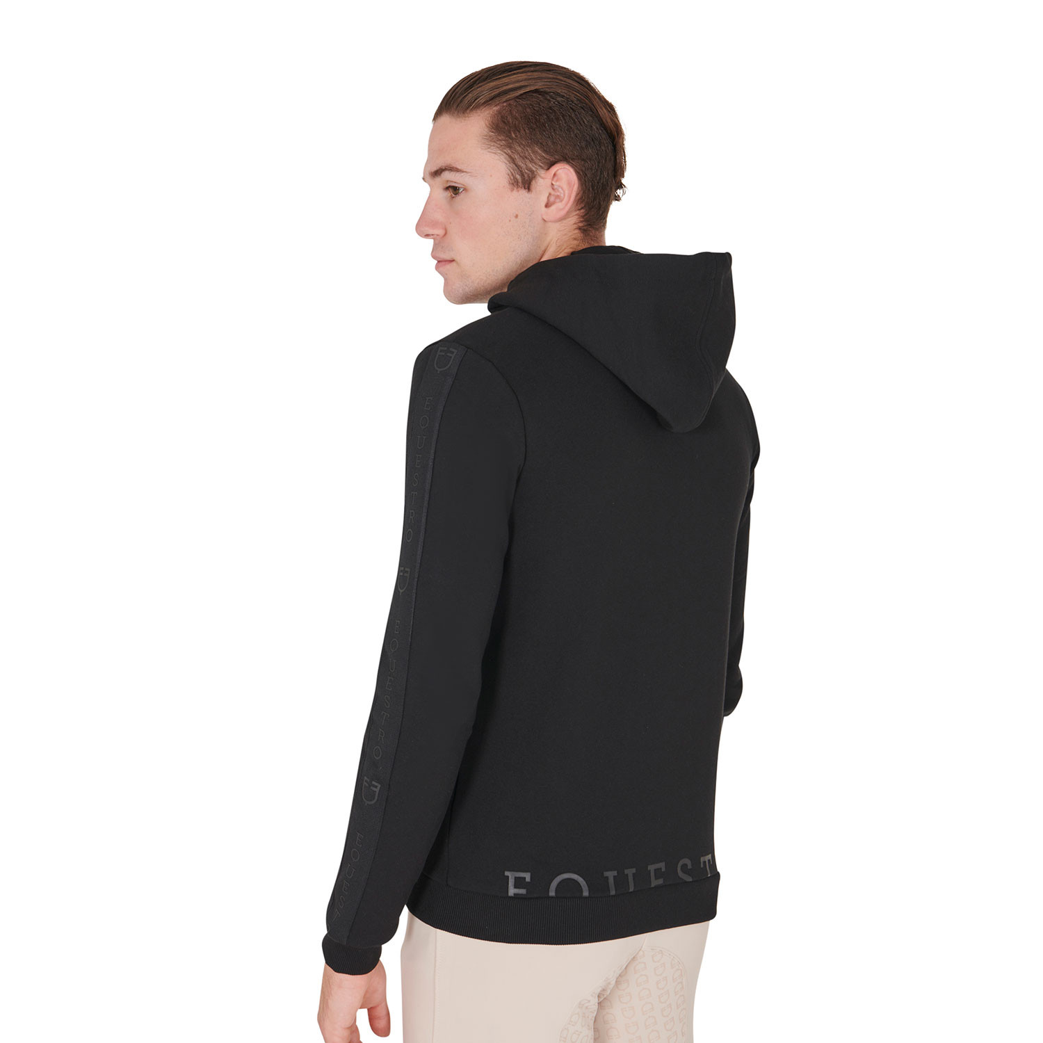 Kapuzen-Sweatshirt für Herren mit Fleece-Innenseite