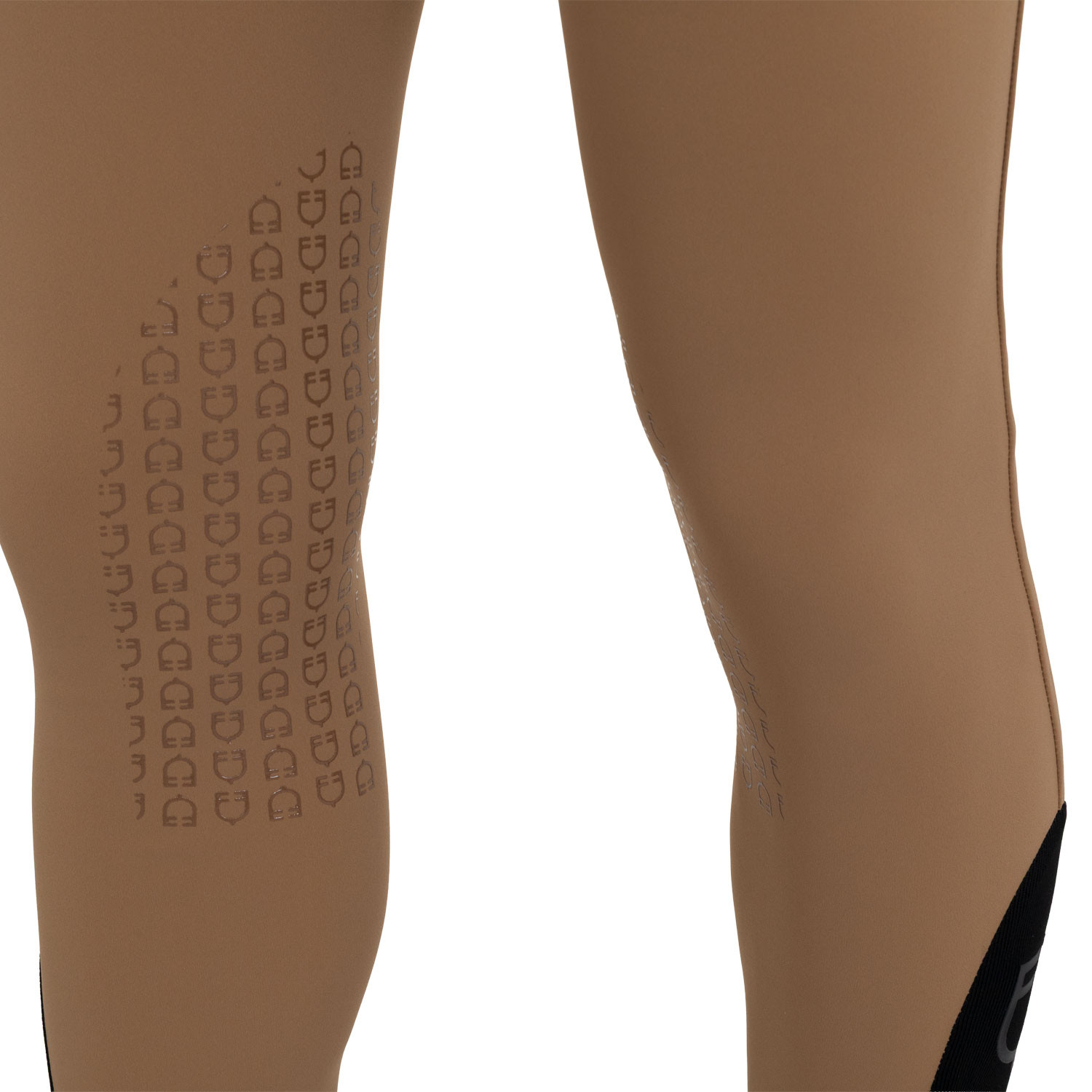 Heren rijbroek slim fit met kniegrip