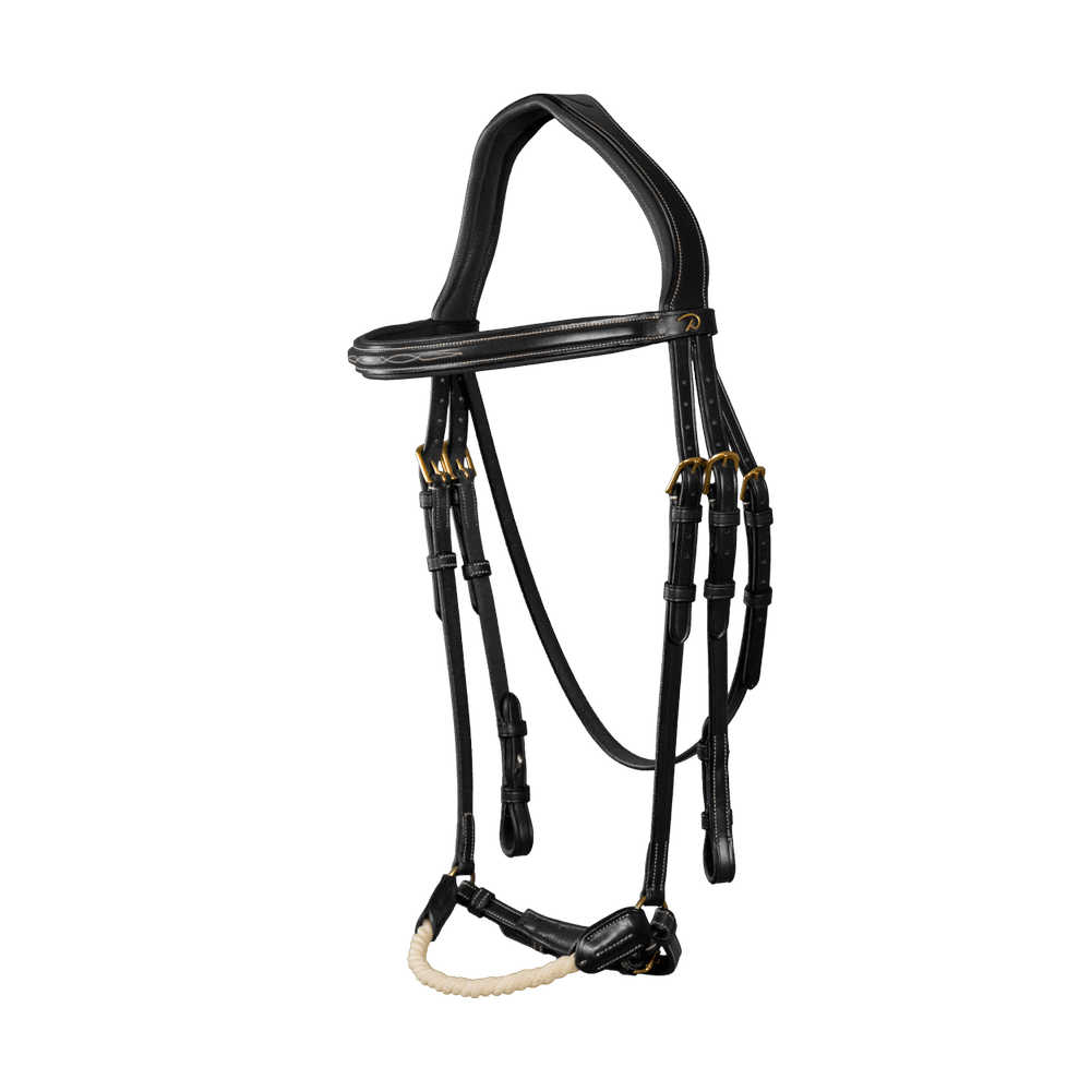 Trense mit hannoverschem Strickreithalfter DY | Dy'on