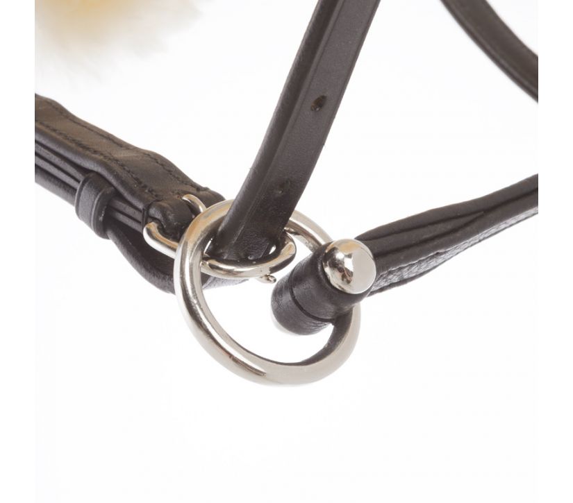 Lederhalfter mit Lammfell "Marvellous"