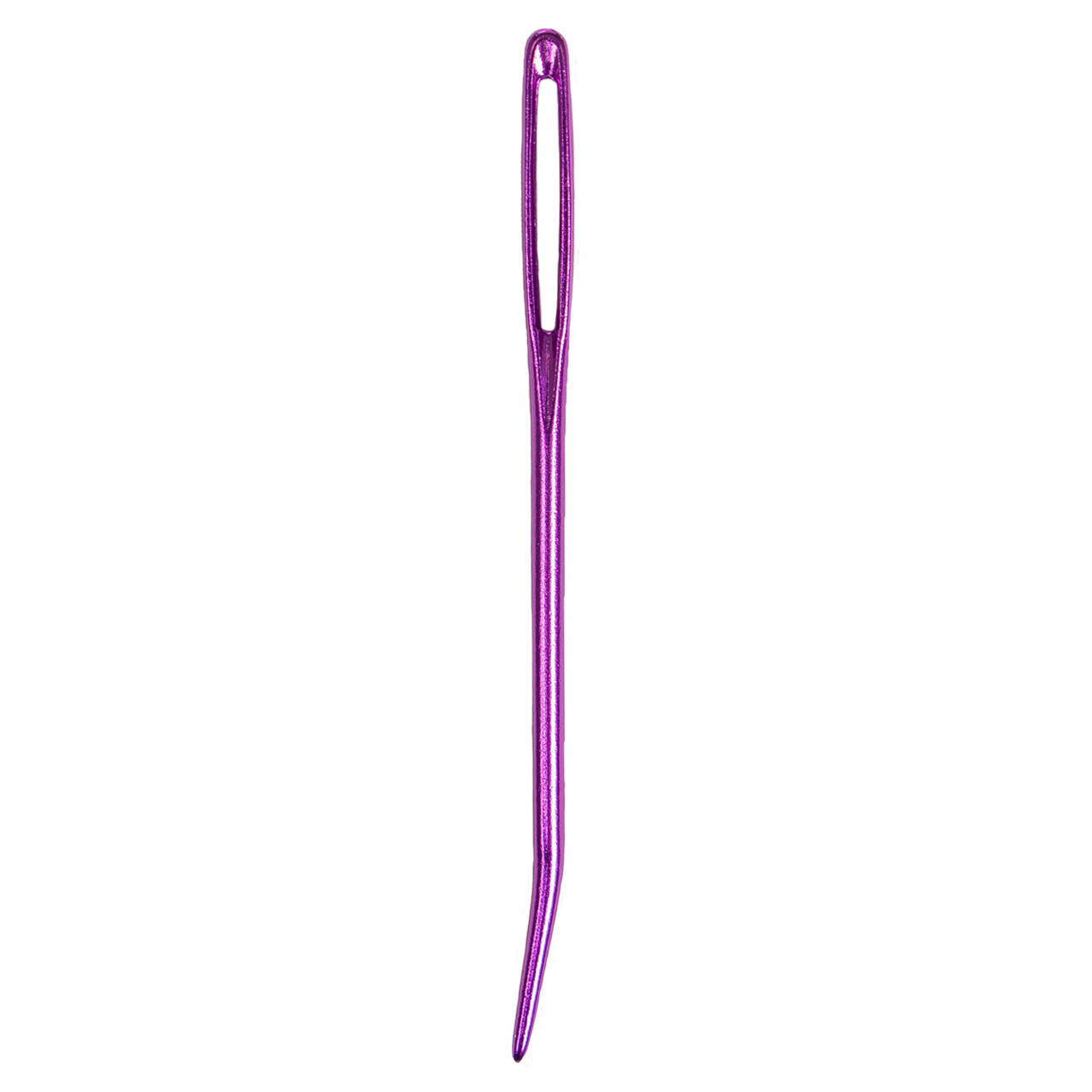 Interlacing needle coloured