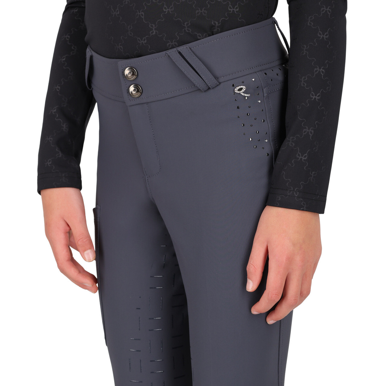 Reithose Livora Junior Vollbesatz