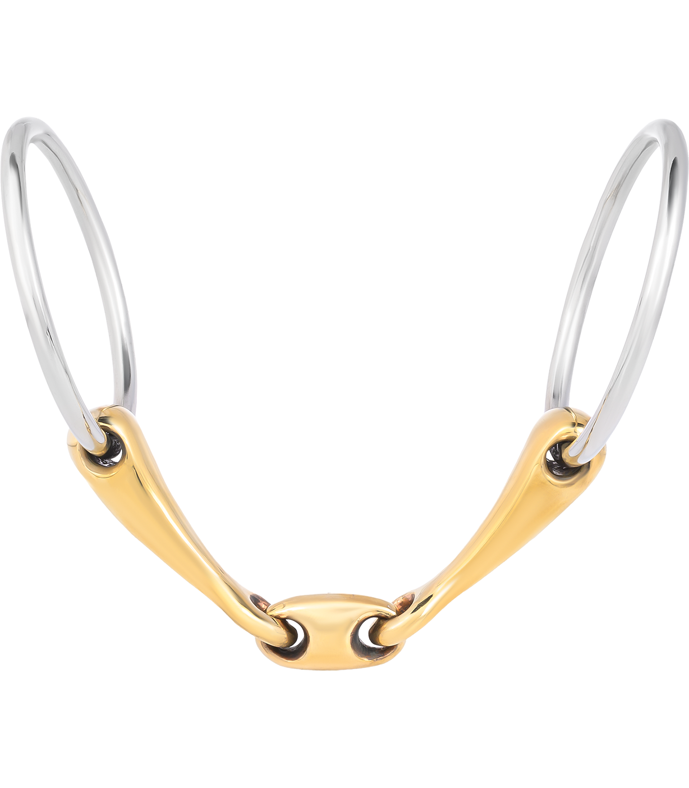 Mors de filet Cyprium, brisure double