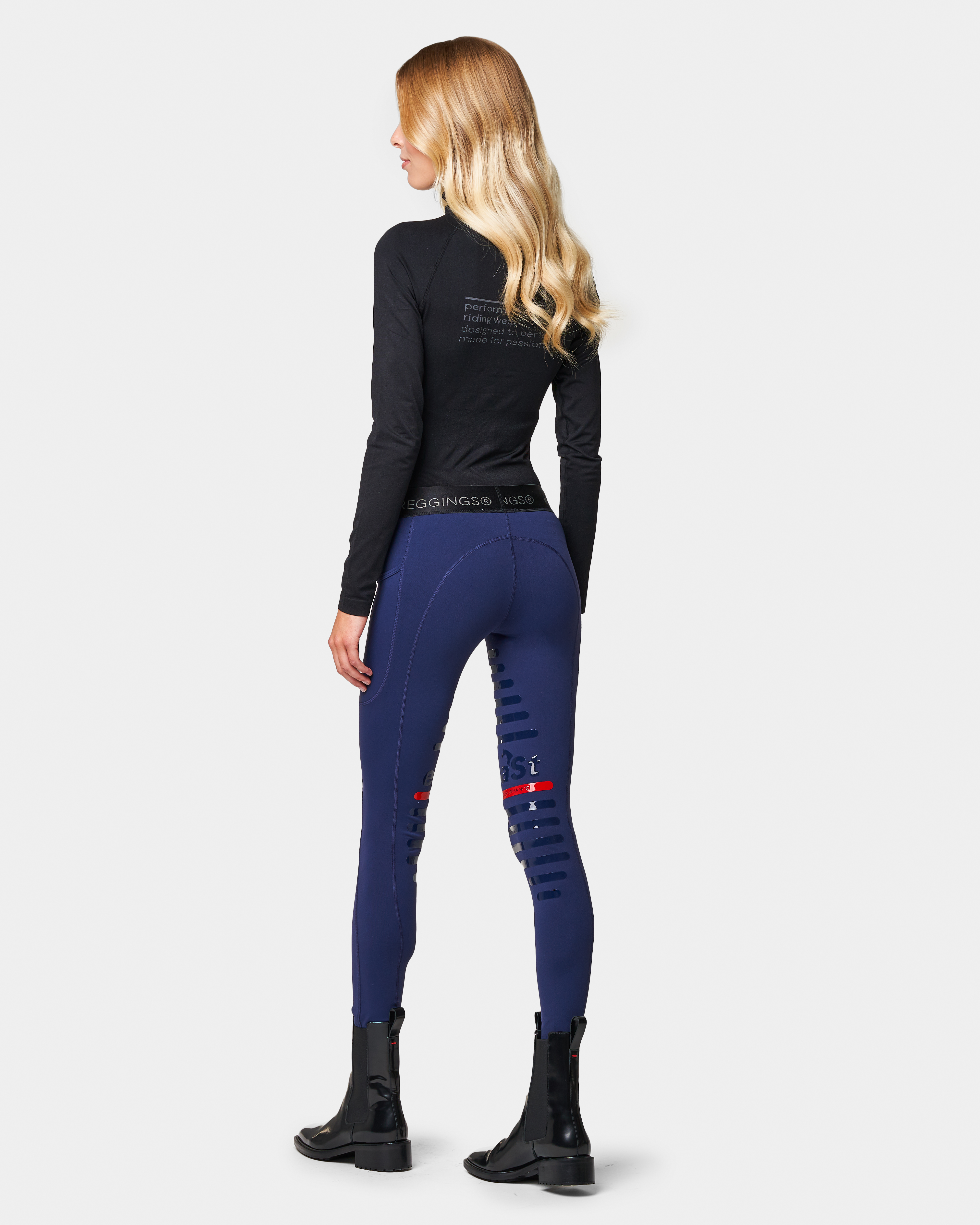 Ladies riding leggings Reggings® R1 with full grip