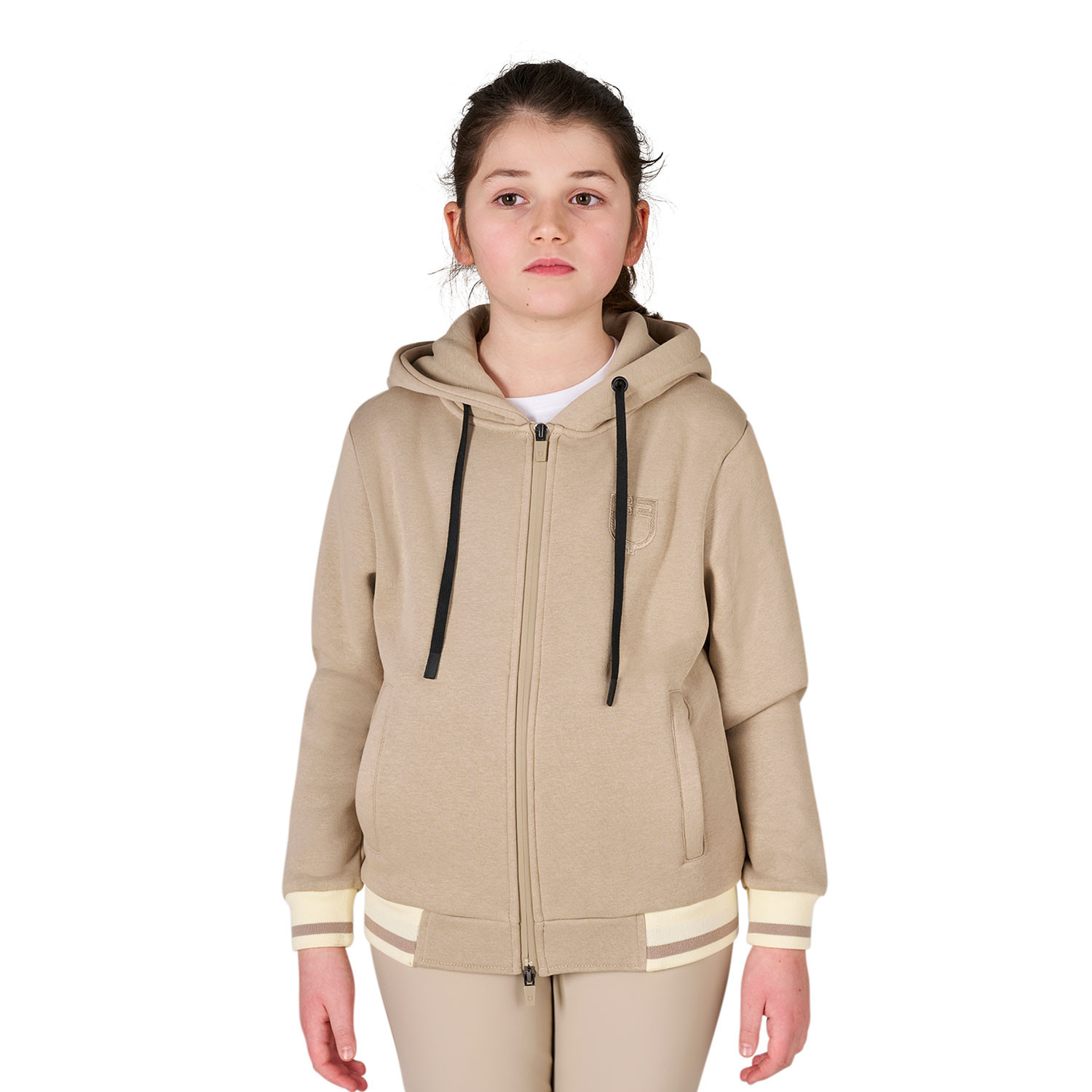 Unisex-Kinder-Hoodie mit Frontreißverschluss