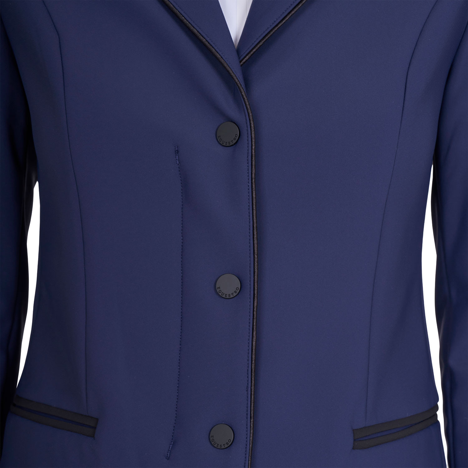 Damen-Turnierjacket mit Reißverschluss und Knöpfen
