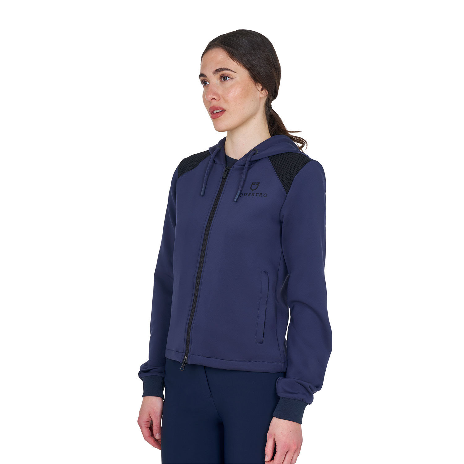 Damen-Cropped-Hoodie