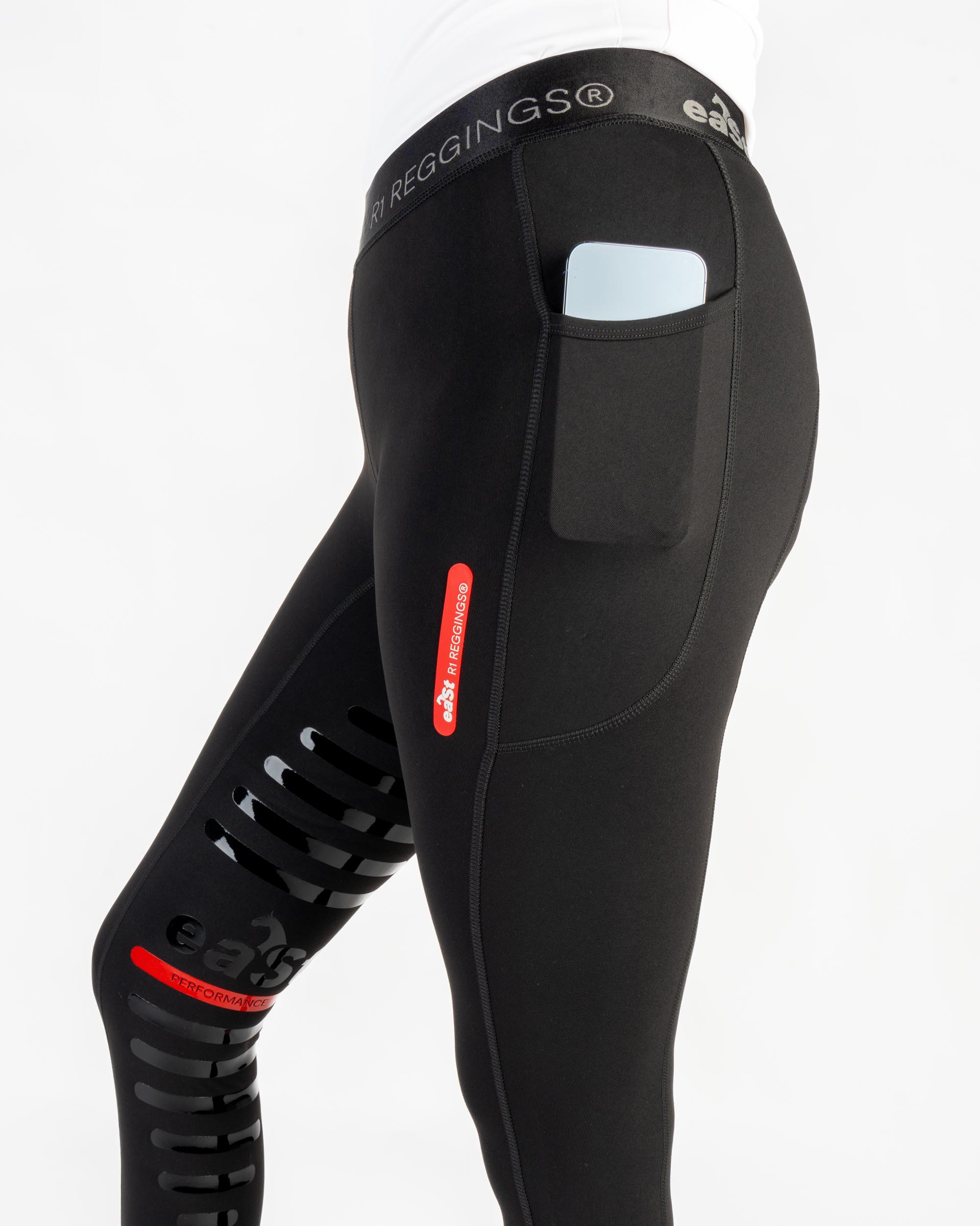 Ladies riding leggings Reggings® R1 Dressage with full grip