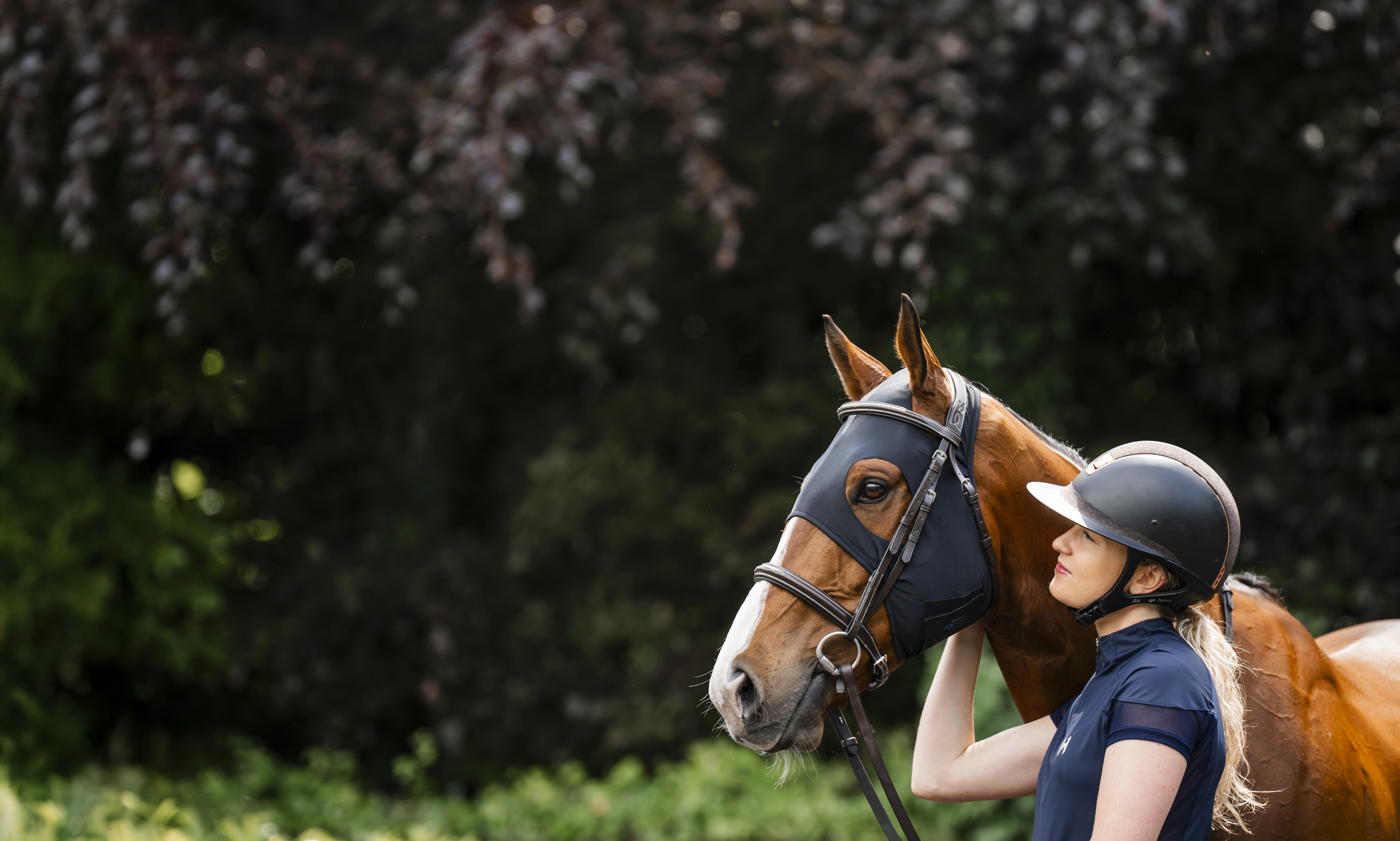 Beruhigungsmaske Pferd Ionic