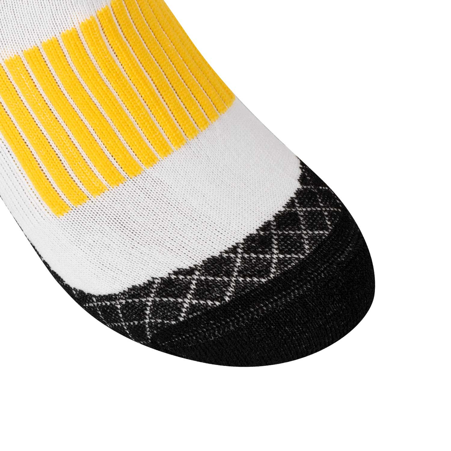 Socke aus atmungsaktivem Funktionsgewebe mit Logo