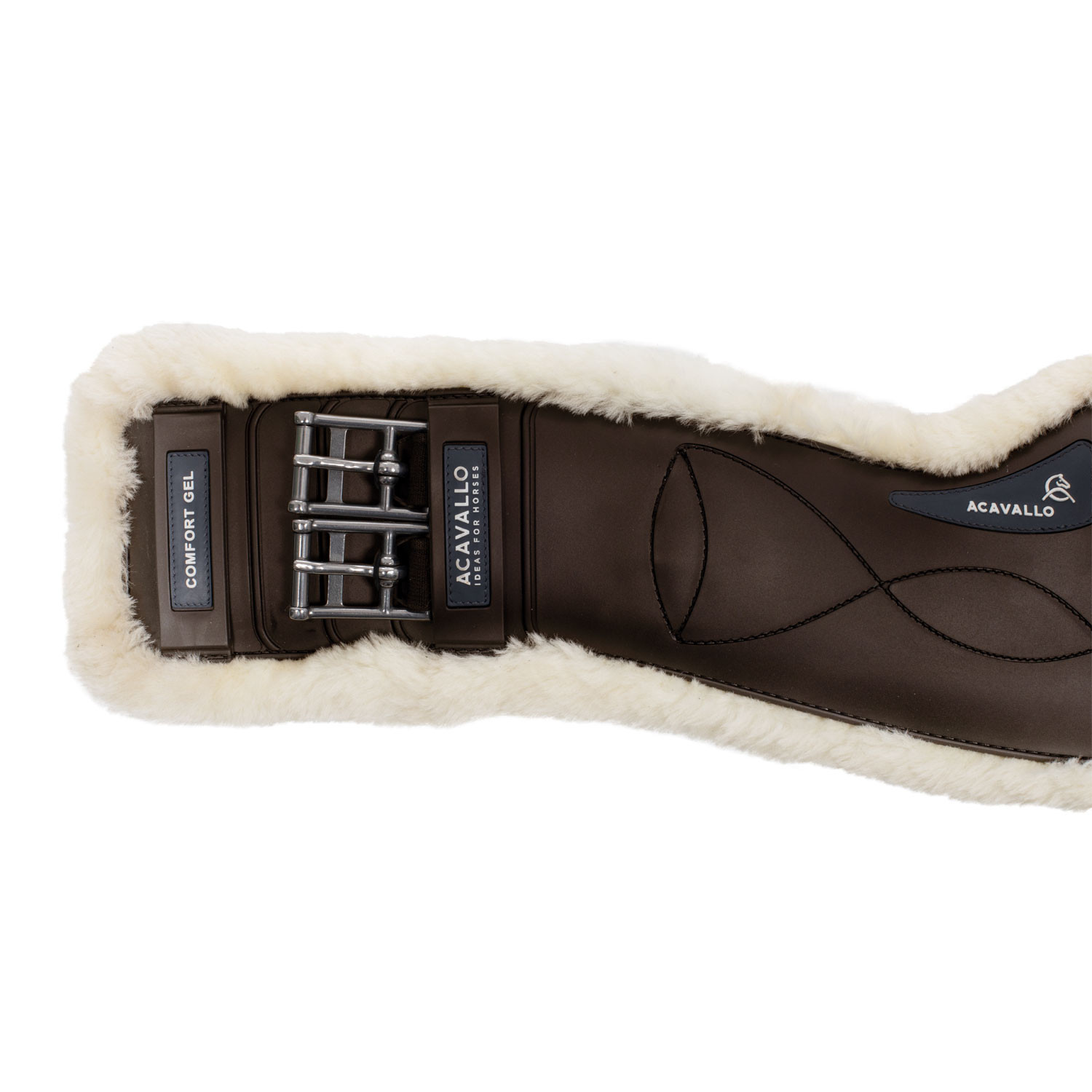 Dressur-Sattelgurt Classic Gel Lammfell