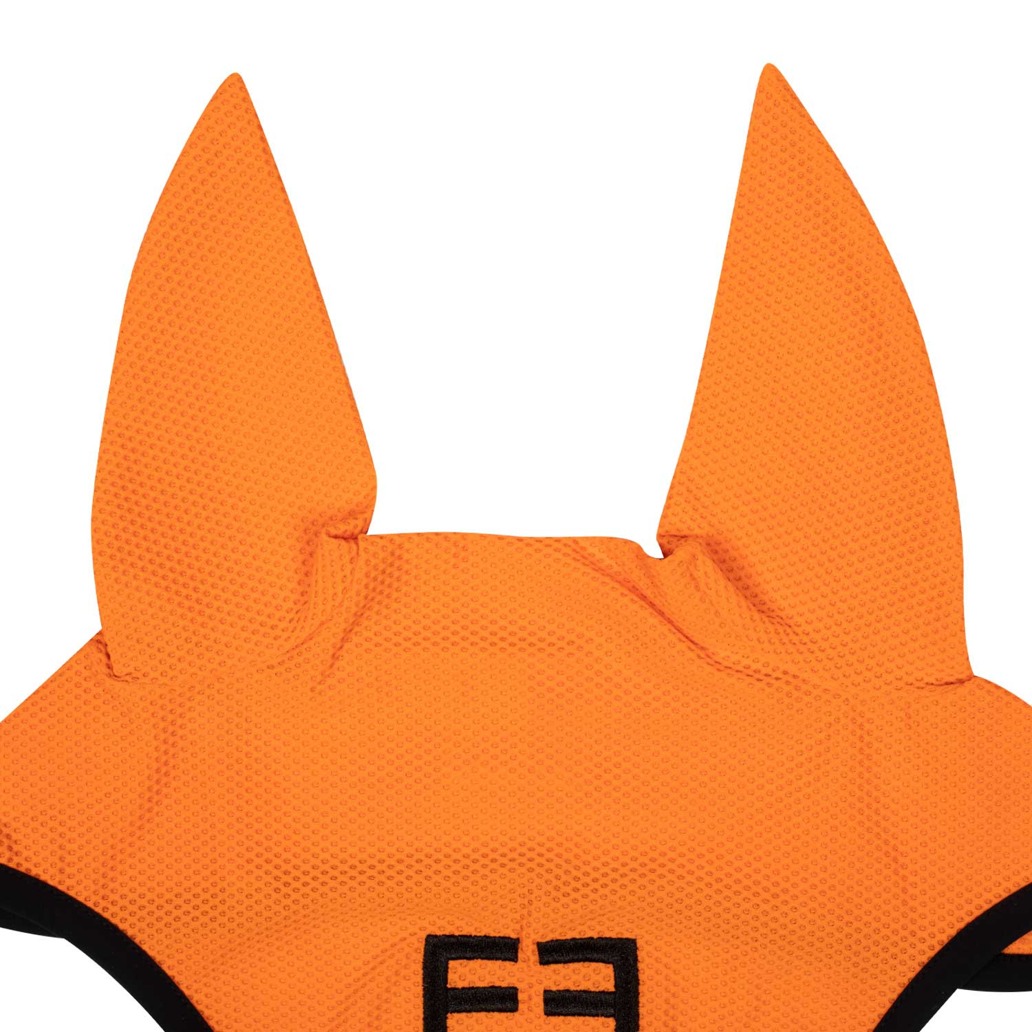 Fliegenhaube aus perforiertem Stoff mit Logo