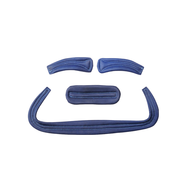 Caliano Via" leather upholstery set