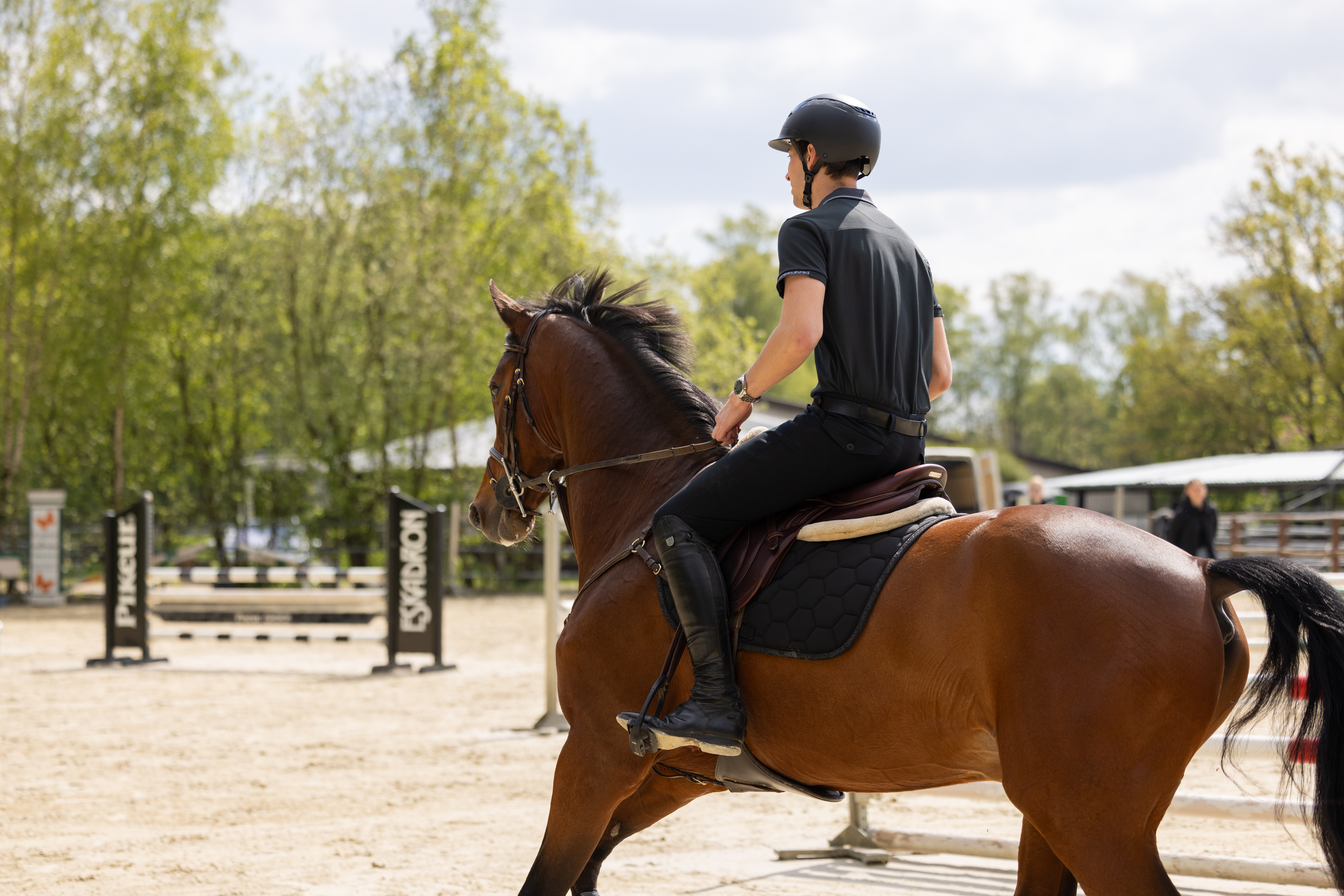 Men's riding breeches Rodrigo knee grip