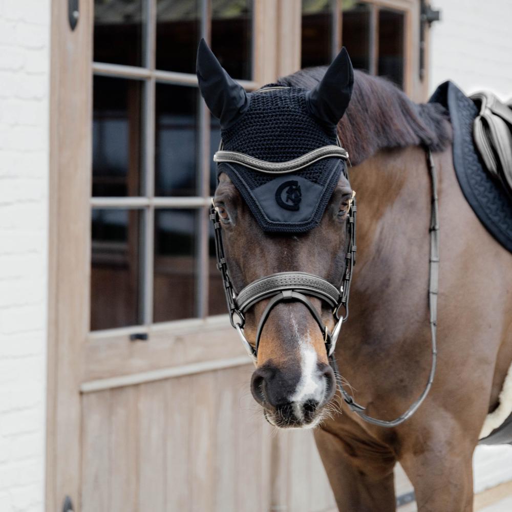 Geflochtene Medium Reithalfter mit Pull-back | Dy'on