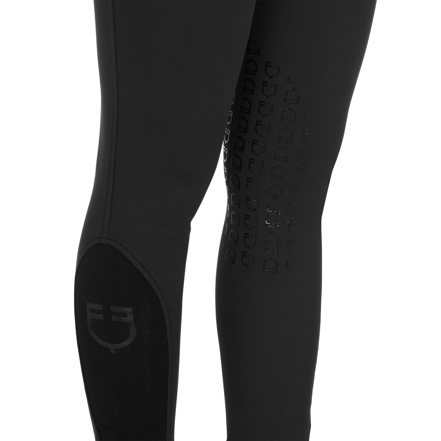 Schmale Damen-Grip-Reithose mit Logo