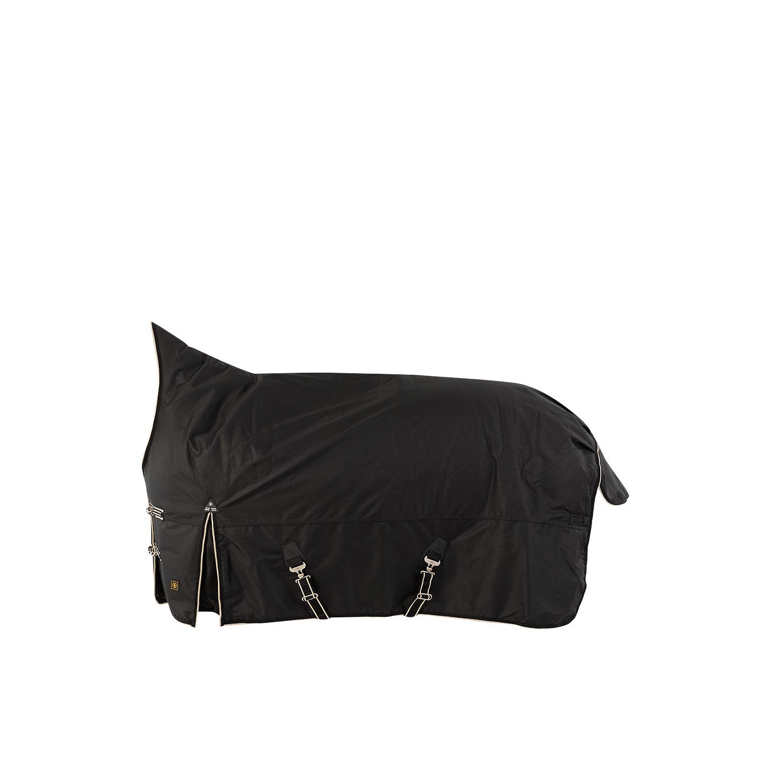Classic Outdoordecke High Neck 1200D – 200 g in schwarz
