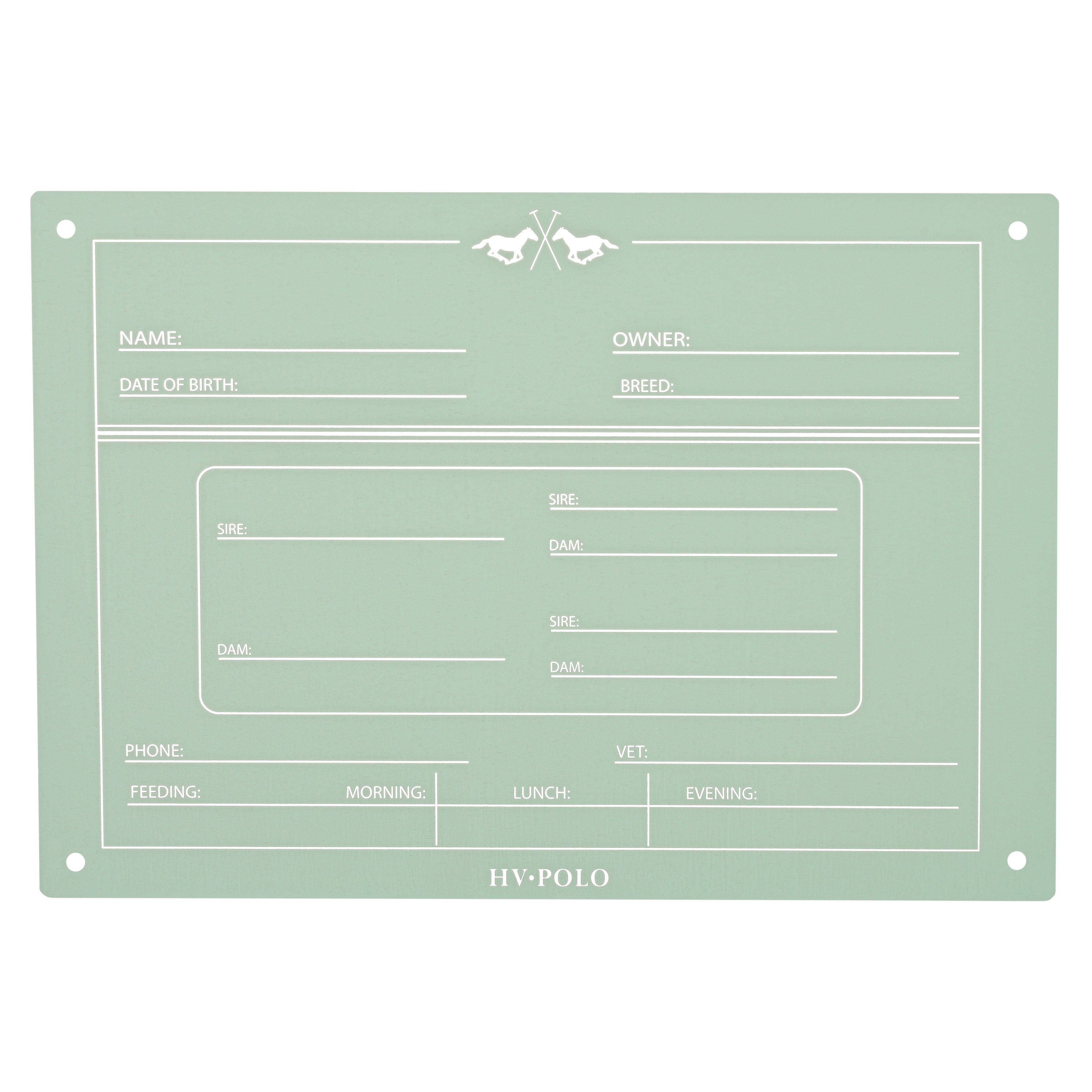 Boxenschild English Polo