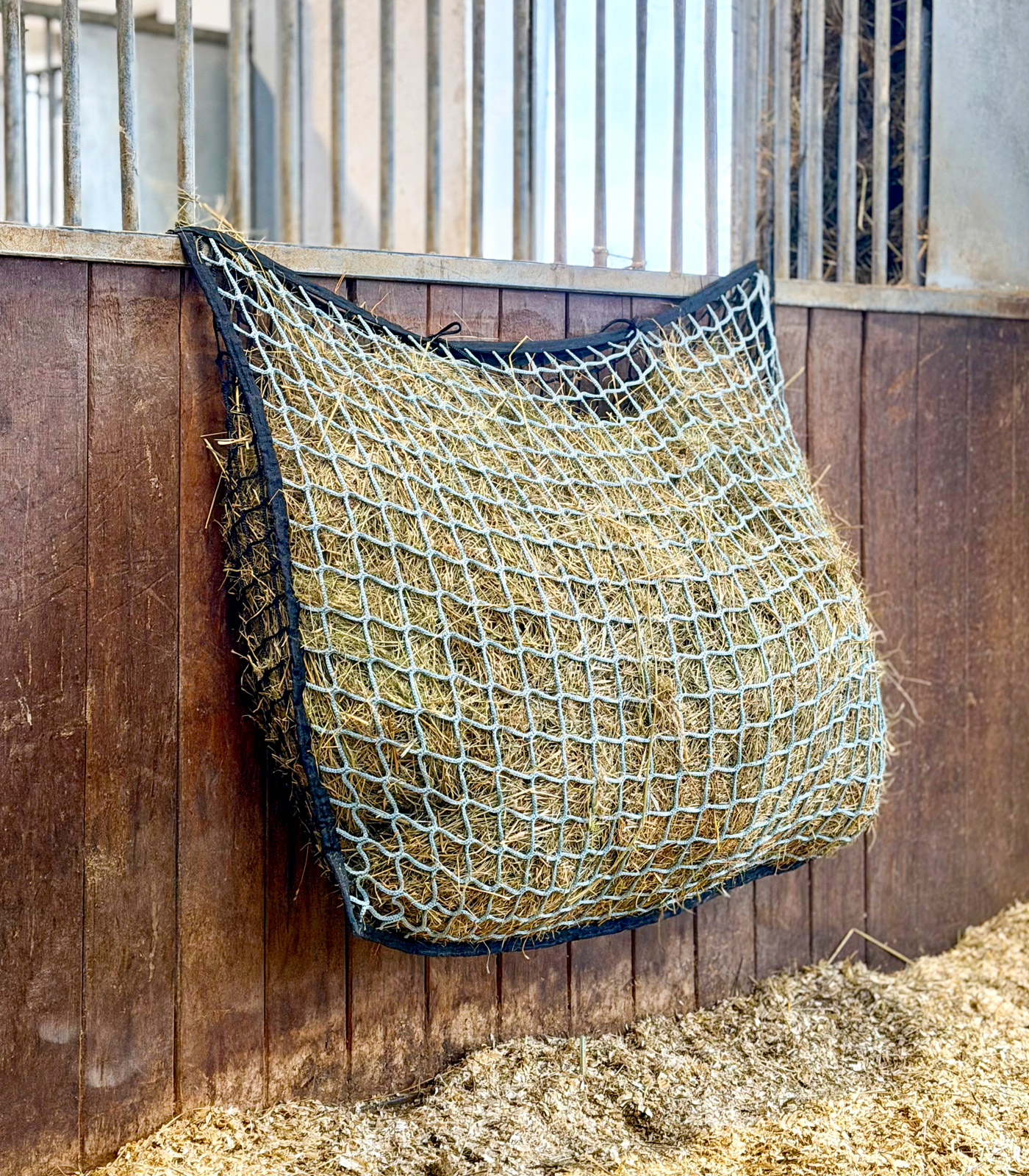 hooinet DUO Knotenloses rechteckig, engmaschig, zwart, 120 x 90 cm