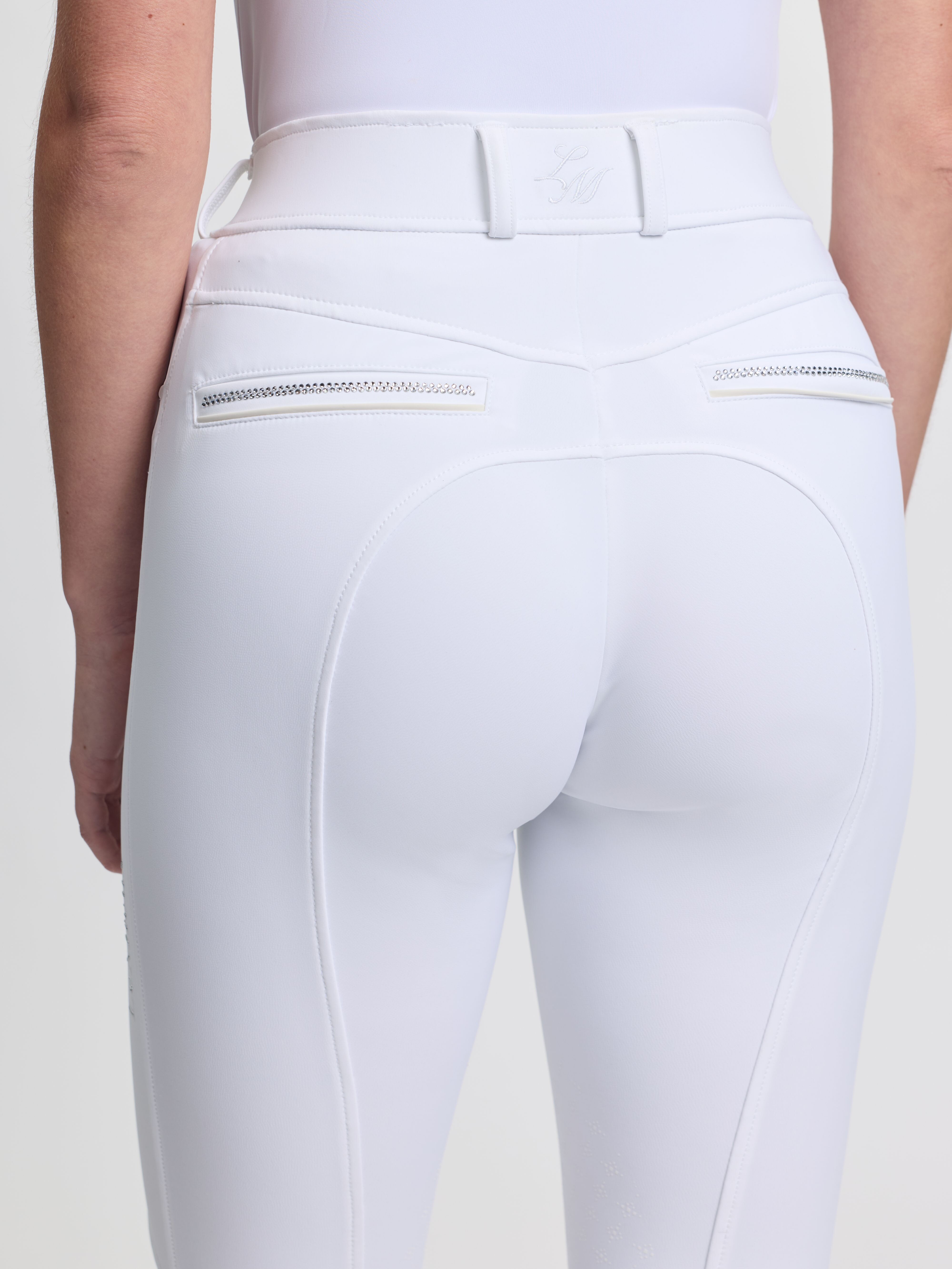 Brilliance Reithose mit Kniebesatz
