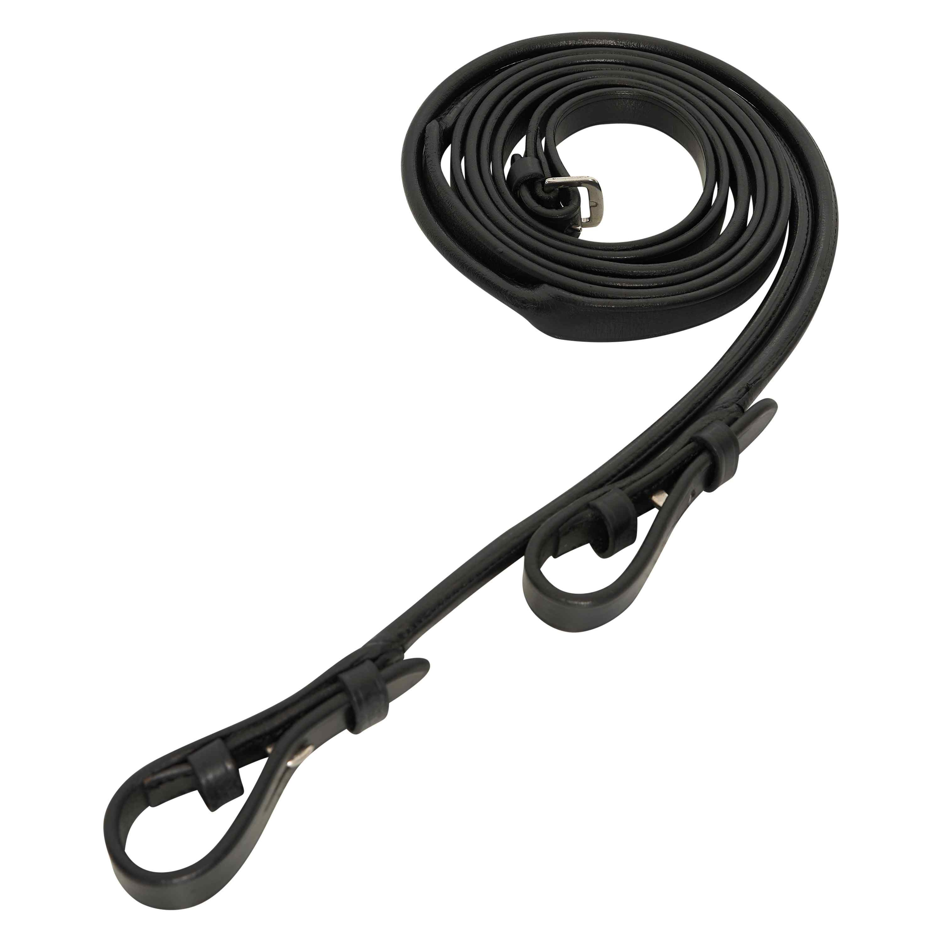 Snaffle reins round stitched