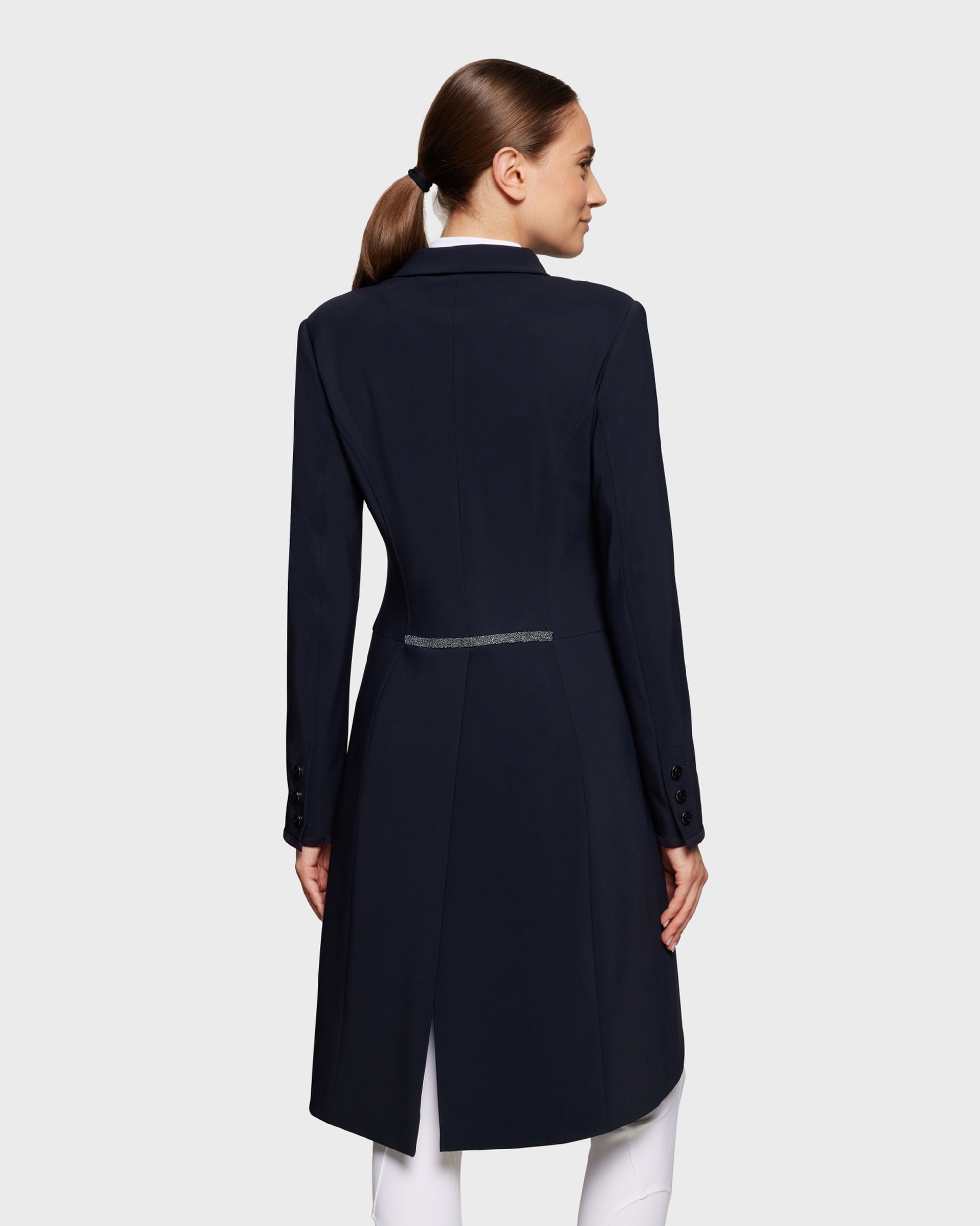Ladies Crystal Fabric competition tailcoat