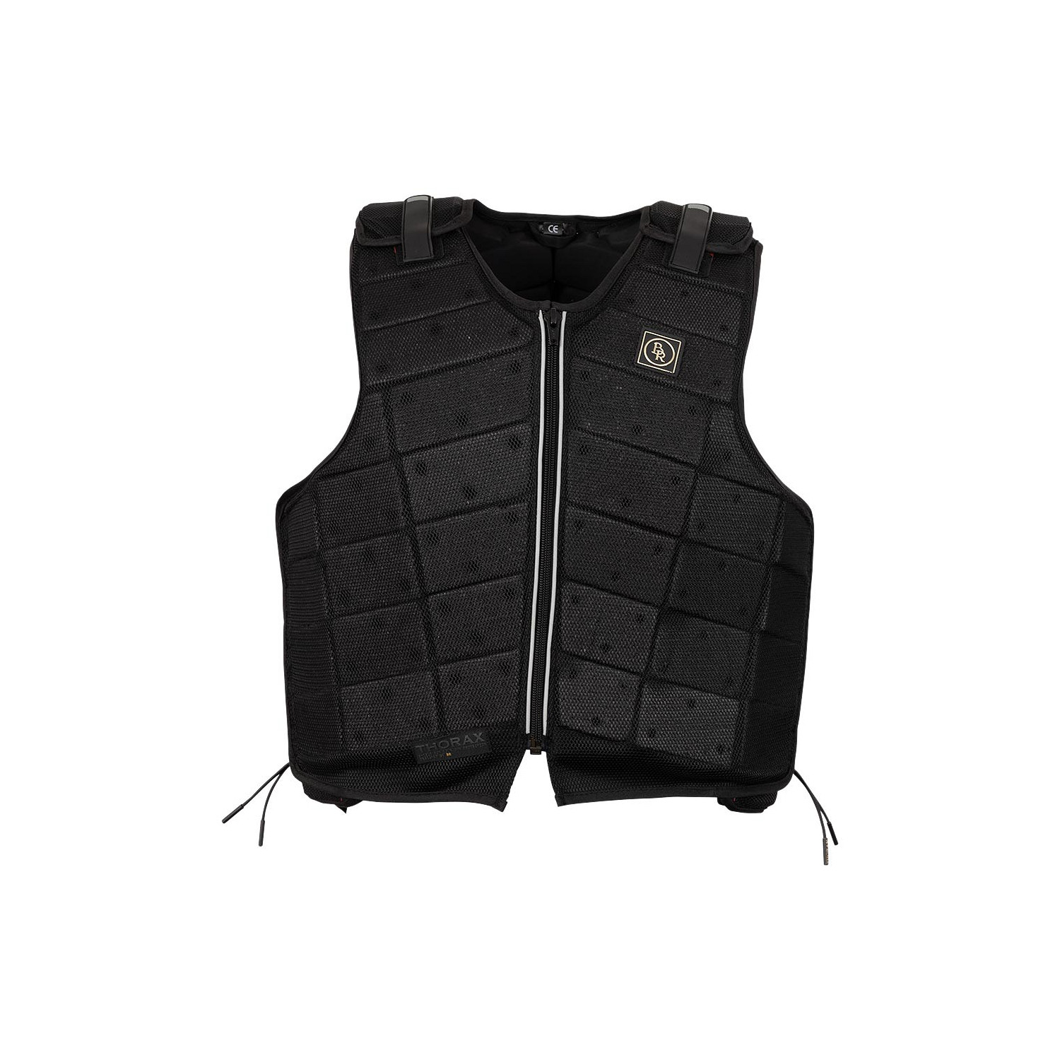Sicherheitsweste Thorax Kinder in schwarz