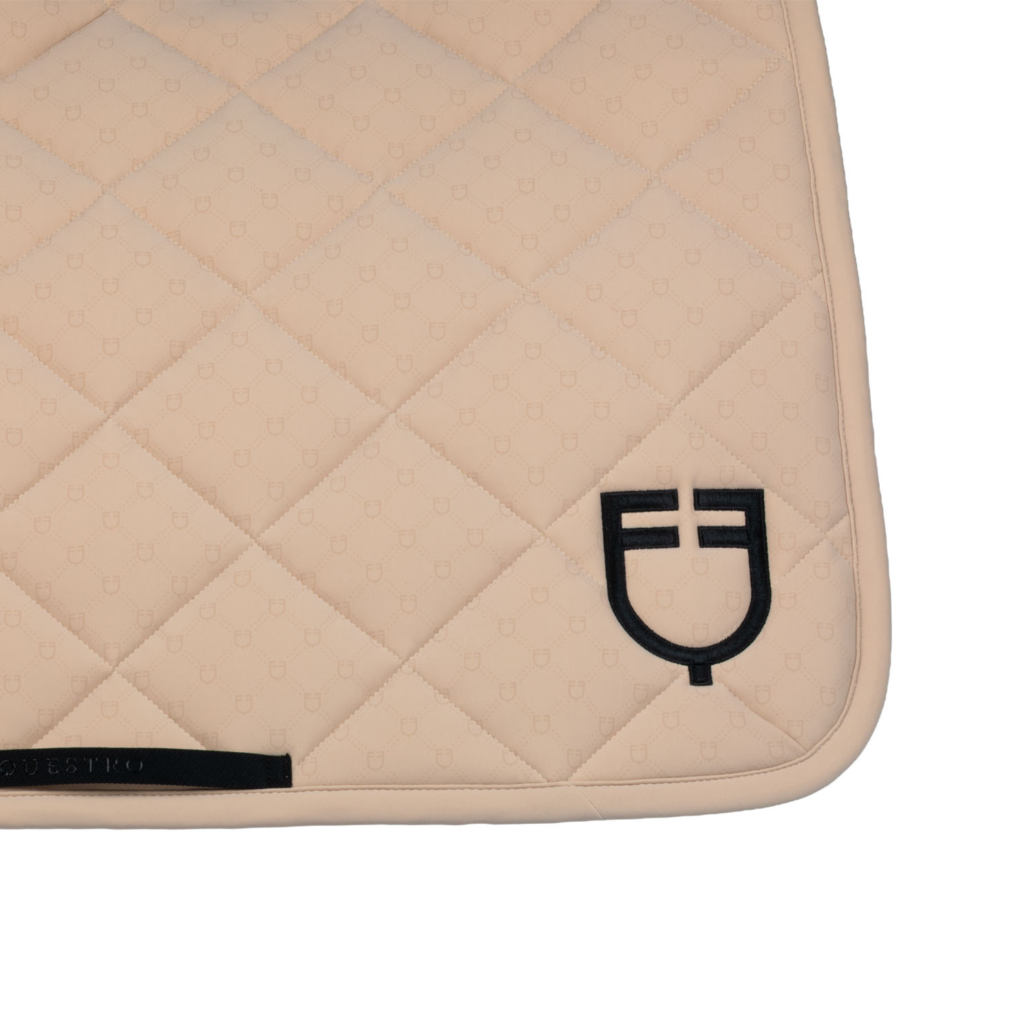 Dressurschabracke mit Monogramm-Print