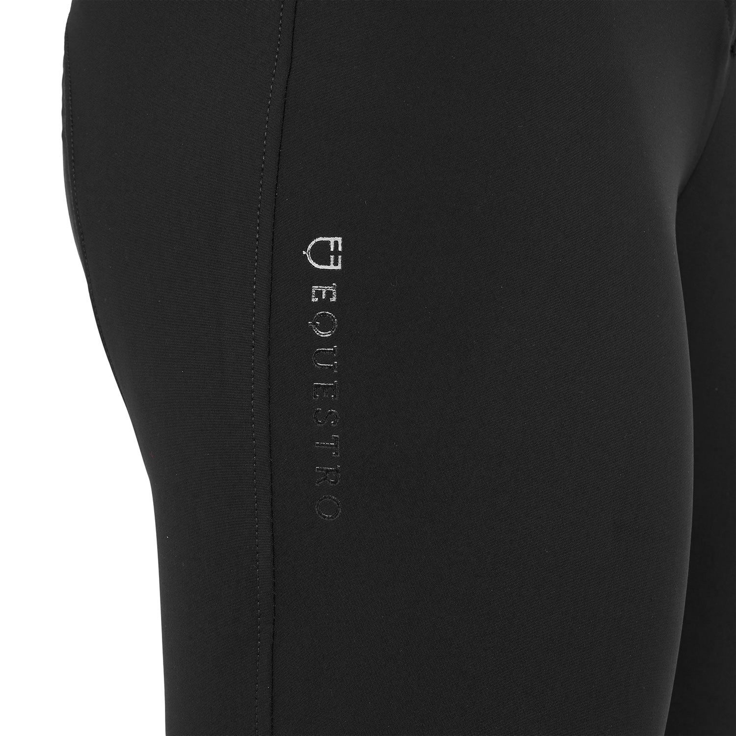 Damen-Reithose High-Waist mit Kniebesatz