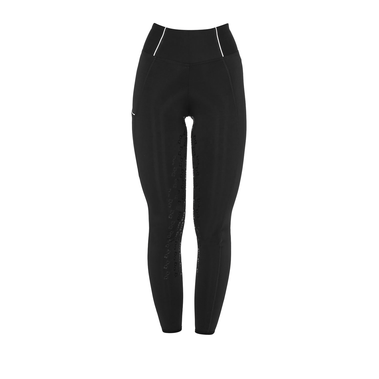 Damen-Leggings Slim Fit mit Vollbesatz