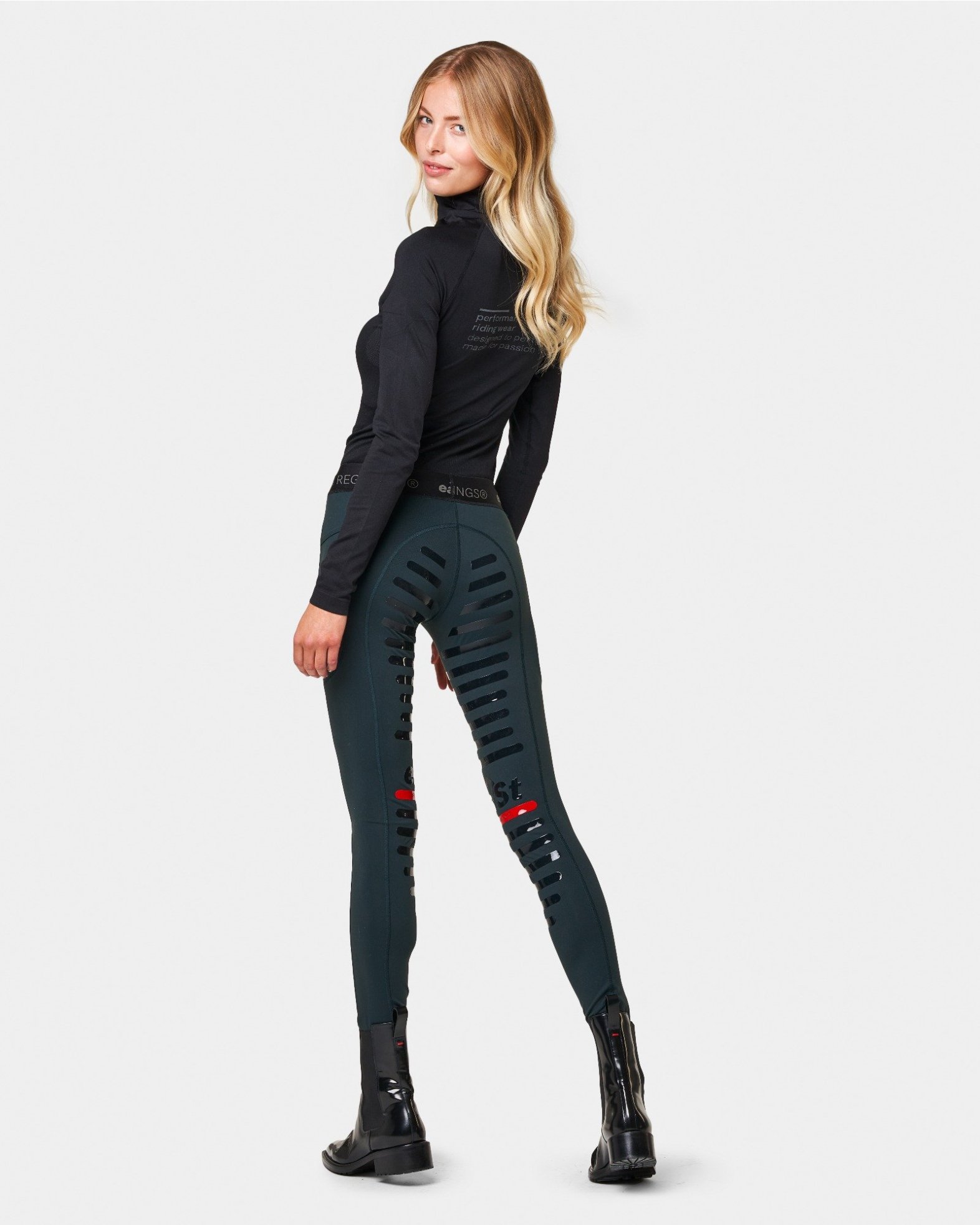 Ladies riding leggings Reggings® R1 with full grip