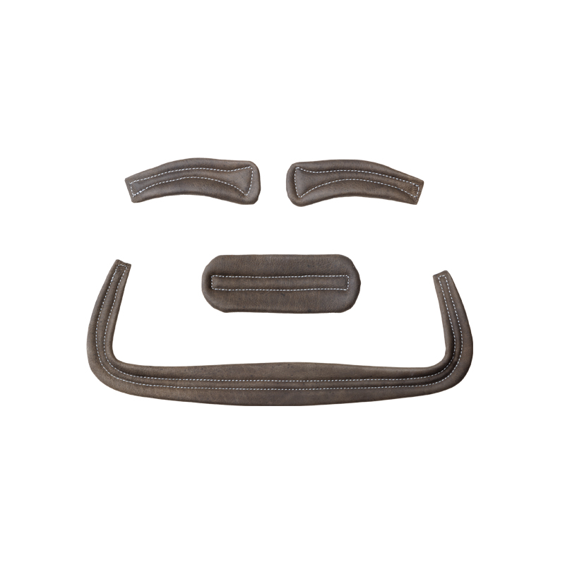 Caliano Via" leather upholstery set
