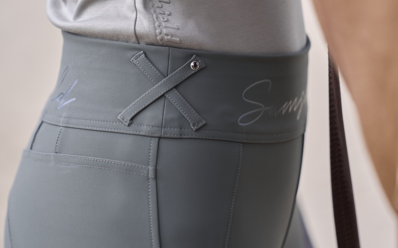 Reitleggings Reiterin mit Samshield Reitleggings