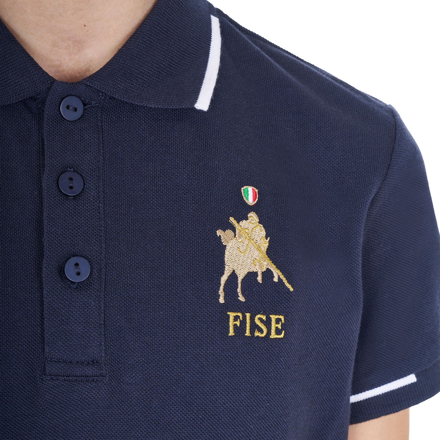Kinder-Poloshirt aus Funktionsmaterial X FISE