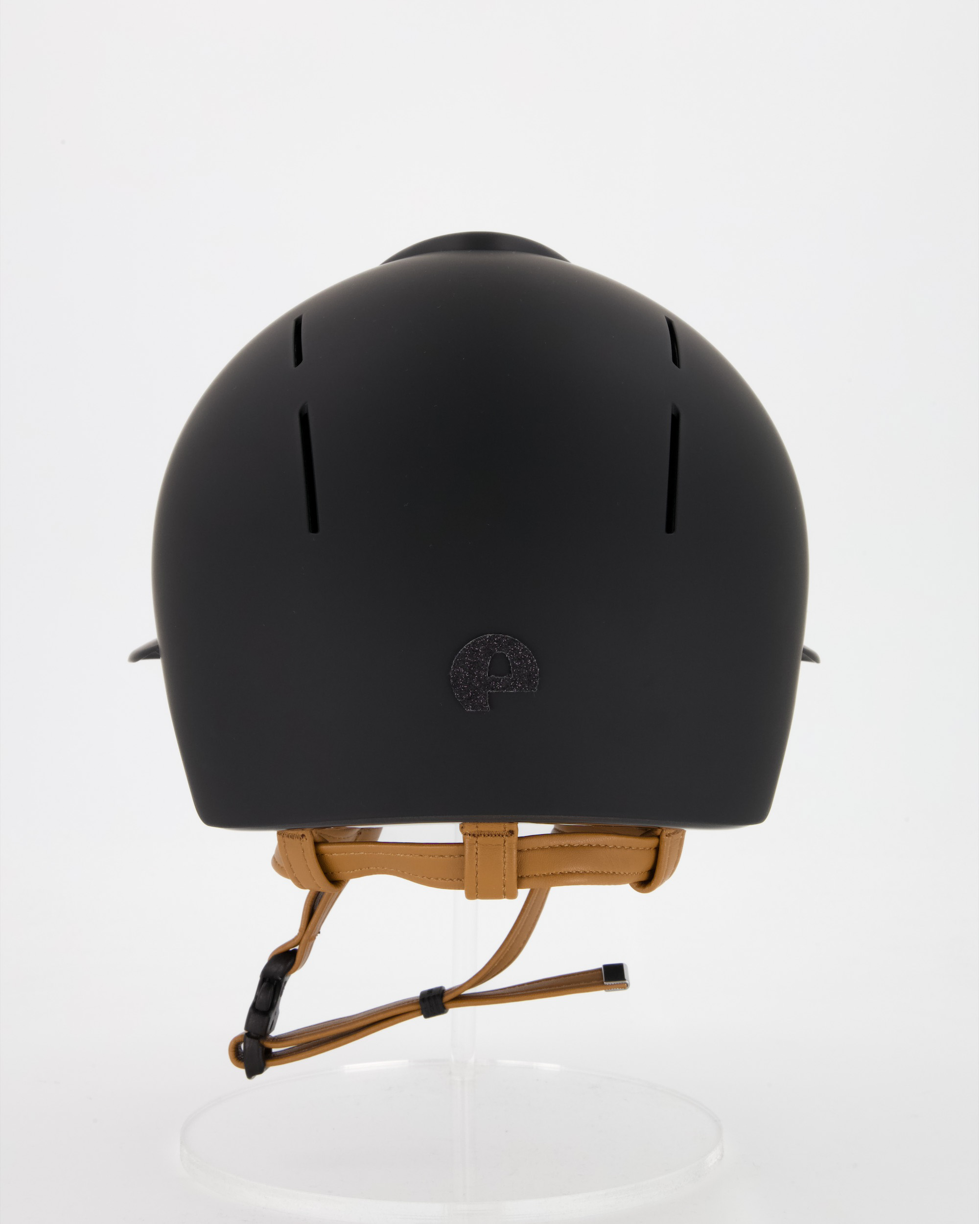 Reithelm Smart Nova Polo Star mit beigen Kinnriemen