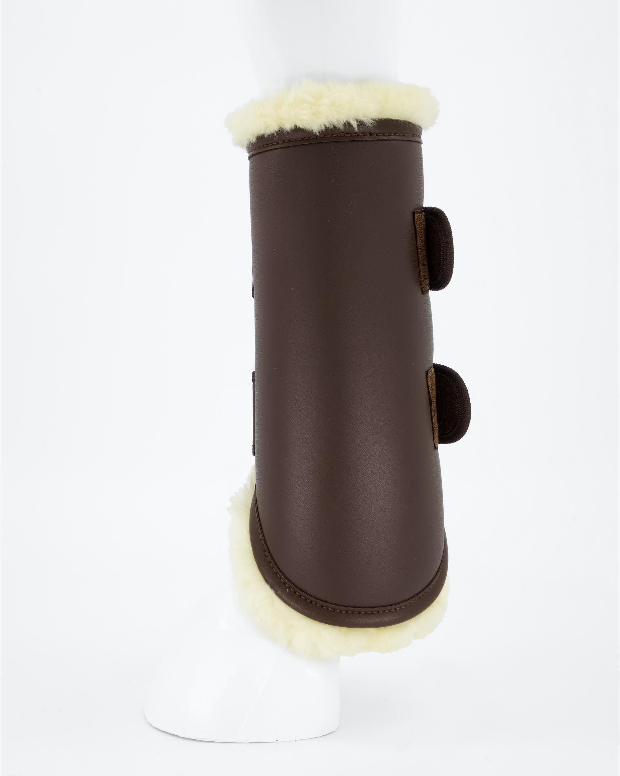 Working boots leather back
