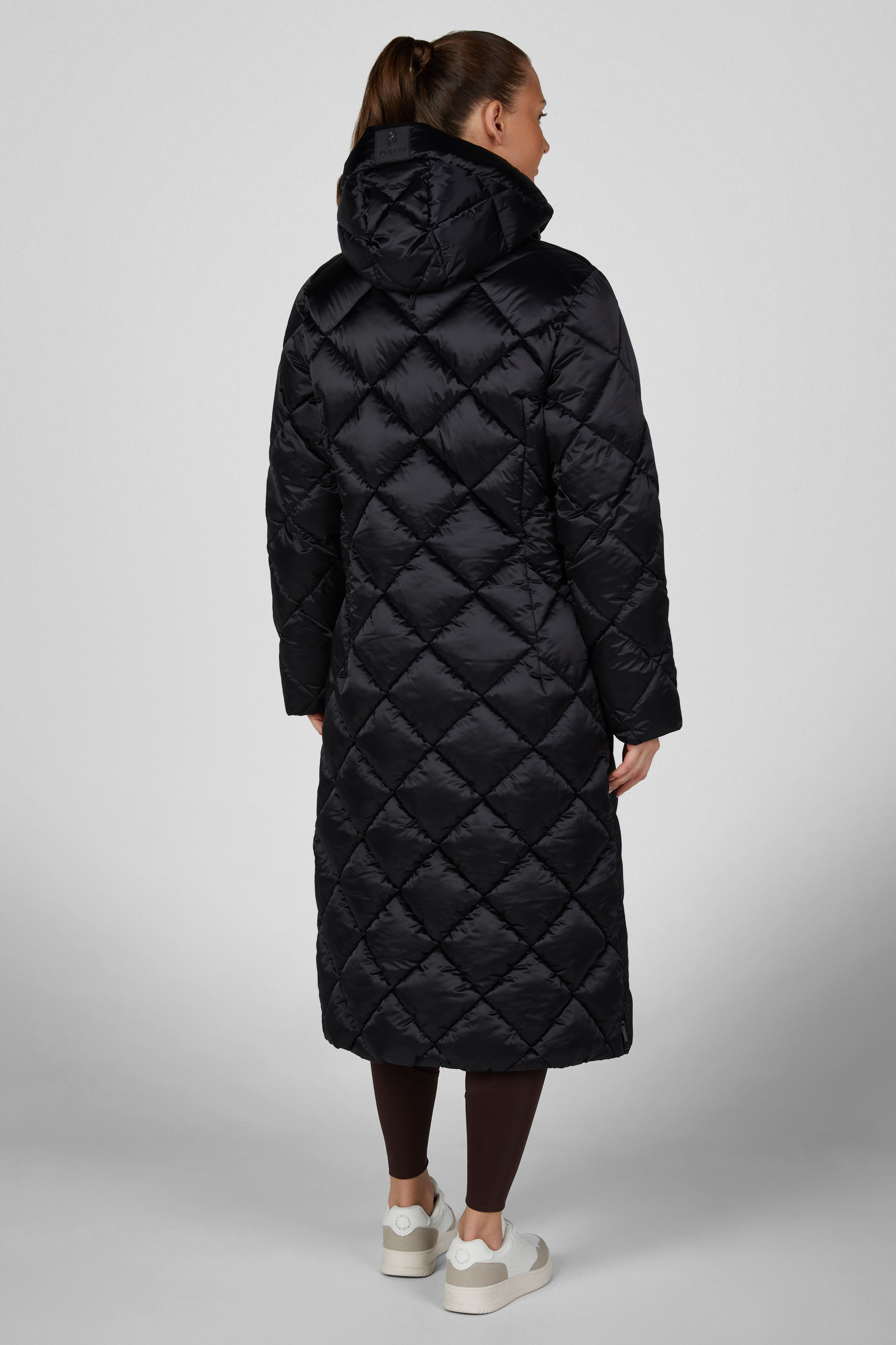 Mantel Damen Quiltdiamond mit Kapuze
