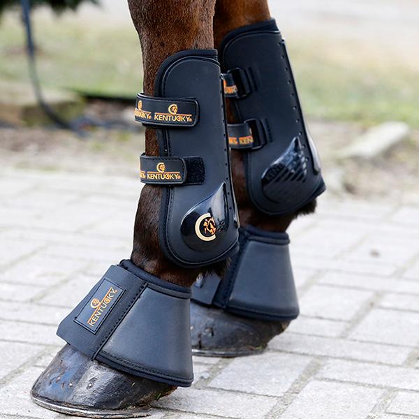 Leather bell boots