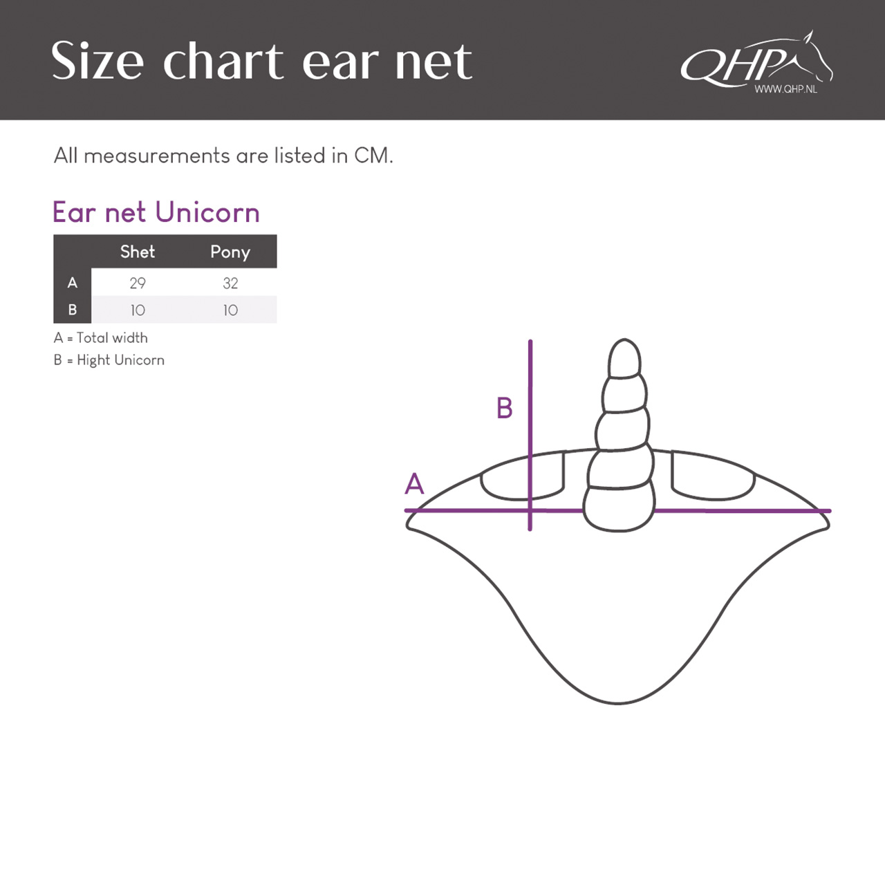 Ohrenhaube Unicorn