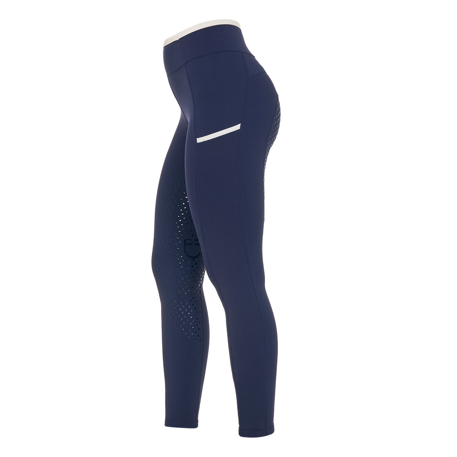 Leggings mit perforierten Verzierungen für Damen