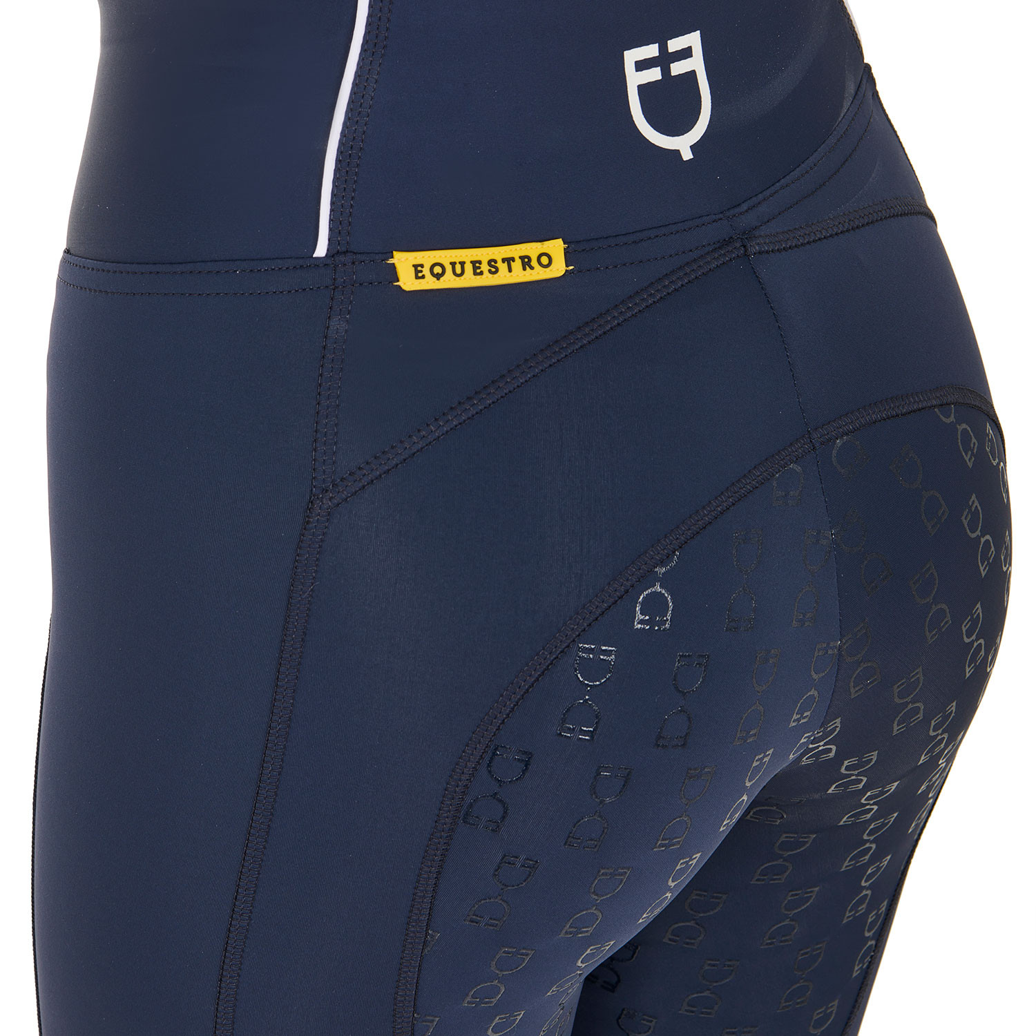 Damen-Leggings Slim Fit mit Vollbesatz