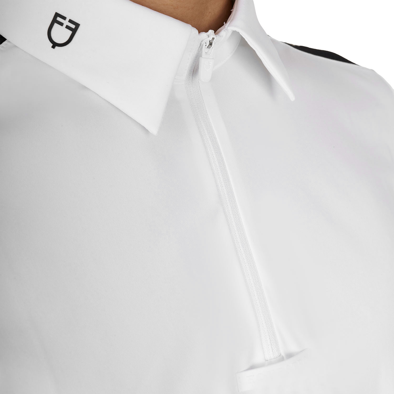 Schmales Turnier-Poloshirt für Herren mit Halbarm