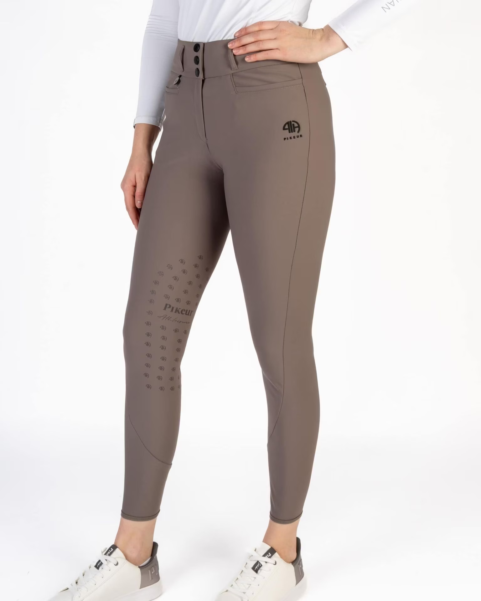 Ladies' riding breeches Linn Sd with knee grip