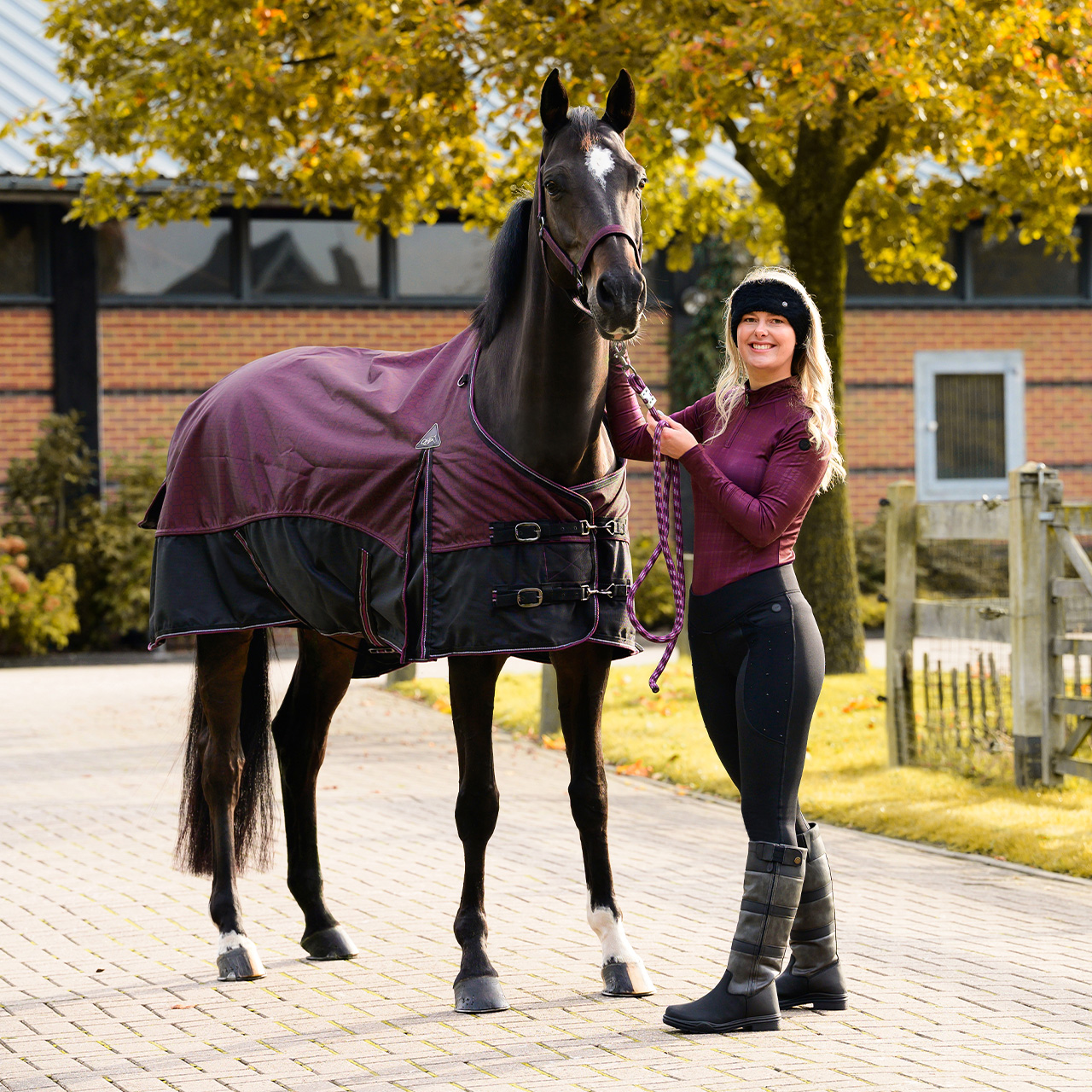 Reitlegging Zahra Halbbesatz