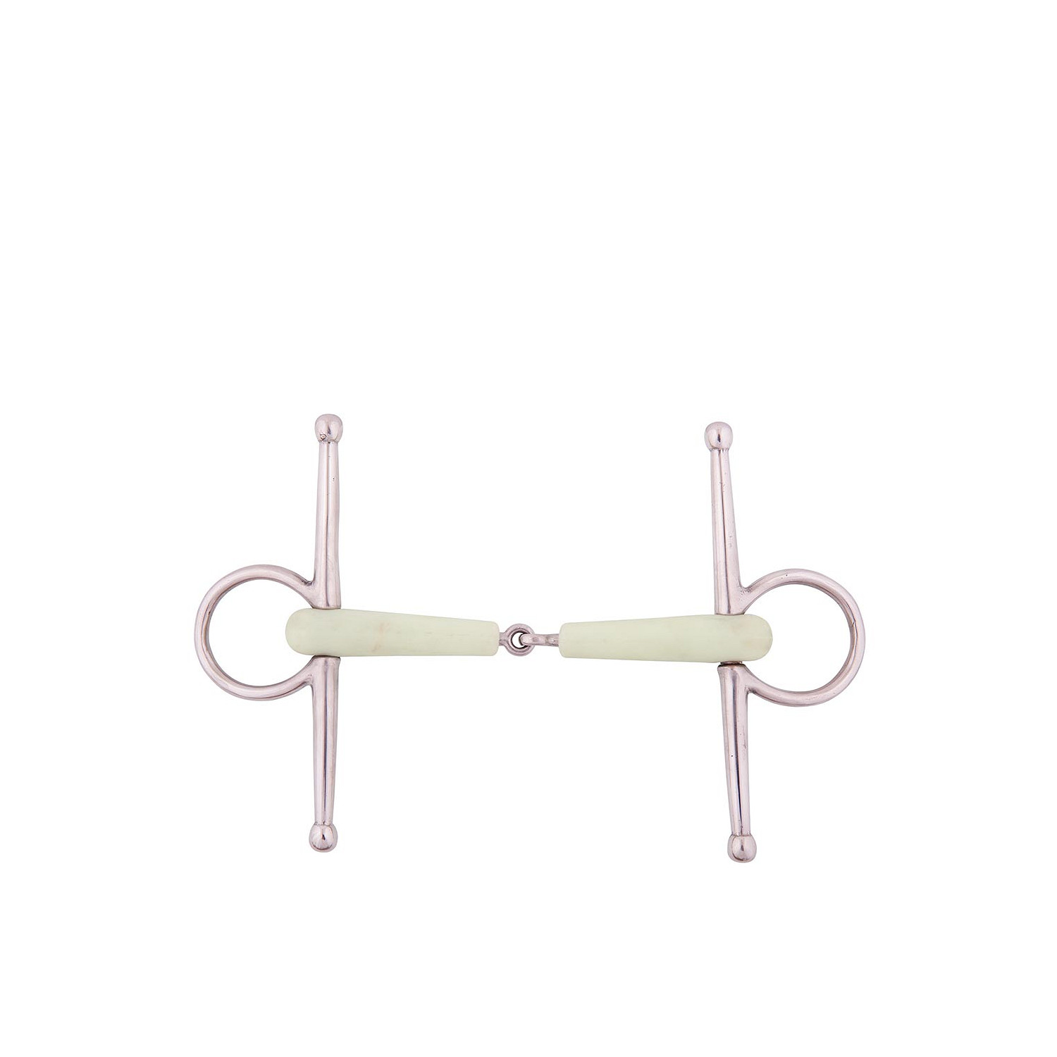 einfach gebrochene Knebeltrense Apple Mouth 15 mm