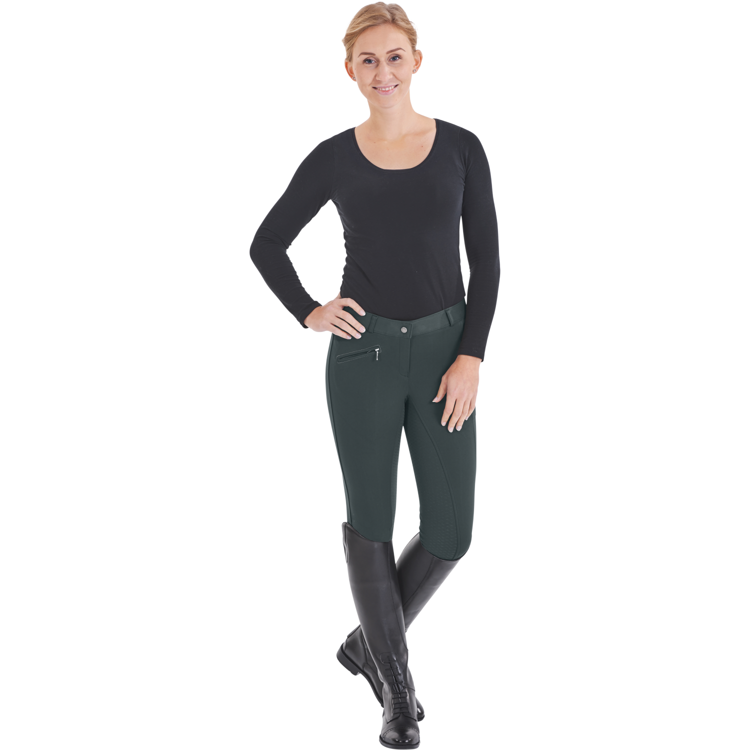 Reithose Damen Lovisa Winter mit Vollgrip