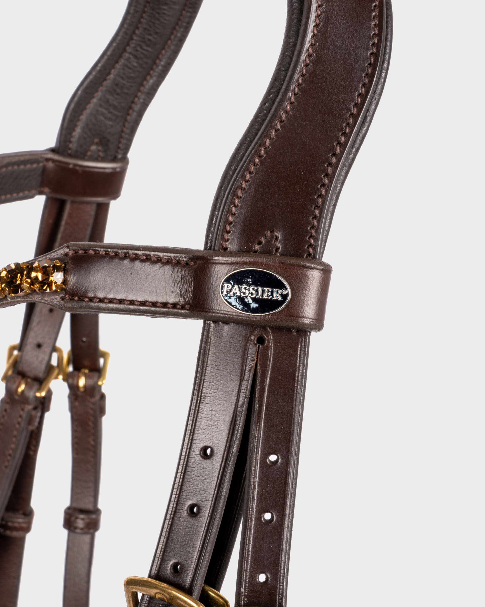 Snaffle Favorite by Ingrid Klimke anatomical brass in havana