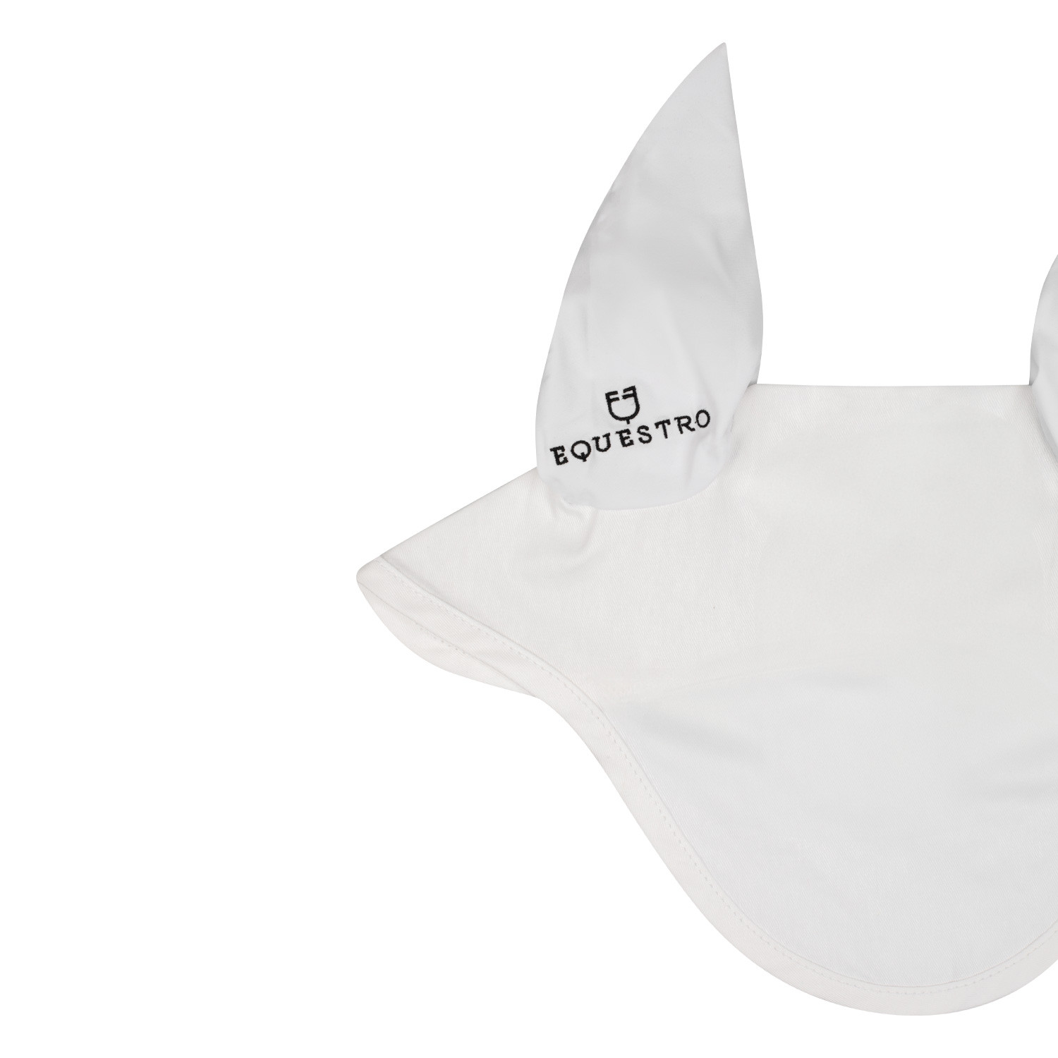 Pony-Fliegenhaube aus Baumwolle mit elastischen Ohren